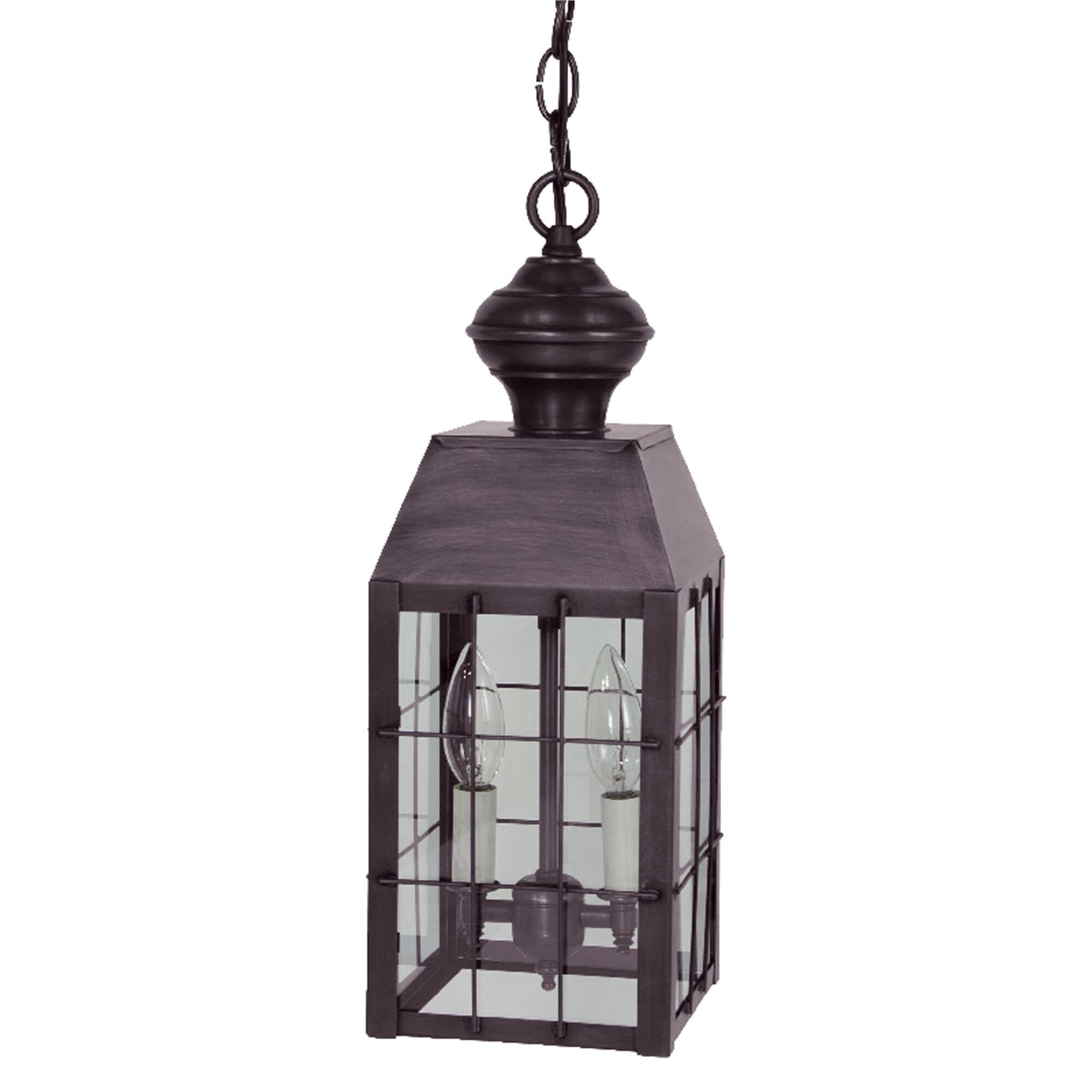 Woodcliffe 17 Inch 2 Light Outdoor Hanging Lantern,