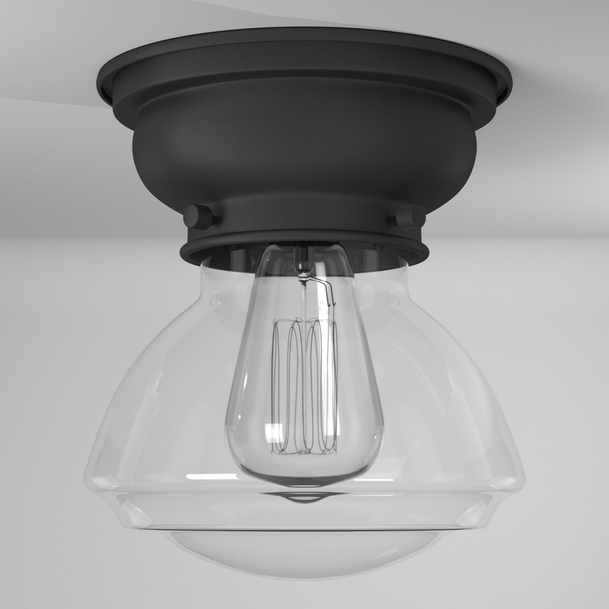 Bruno Marashlian Olean 6 Inch 1 Light Flush Mount by Innovations Lighting