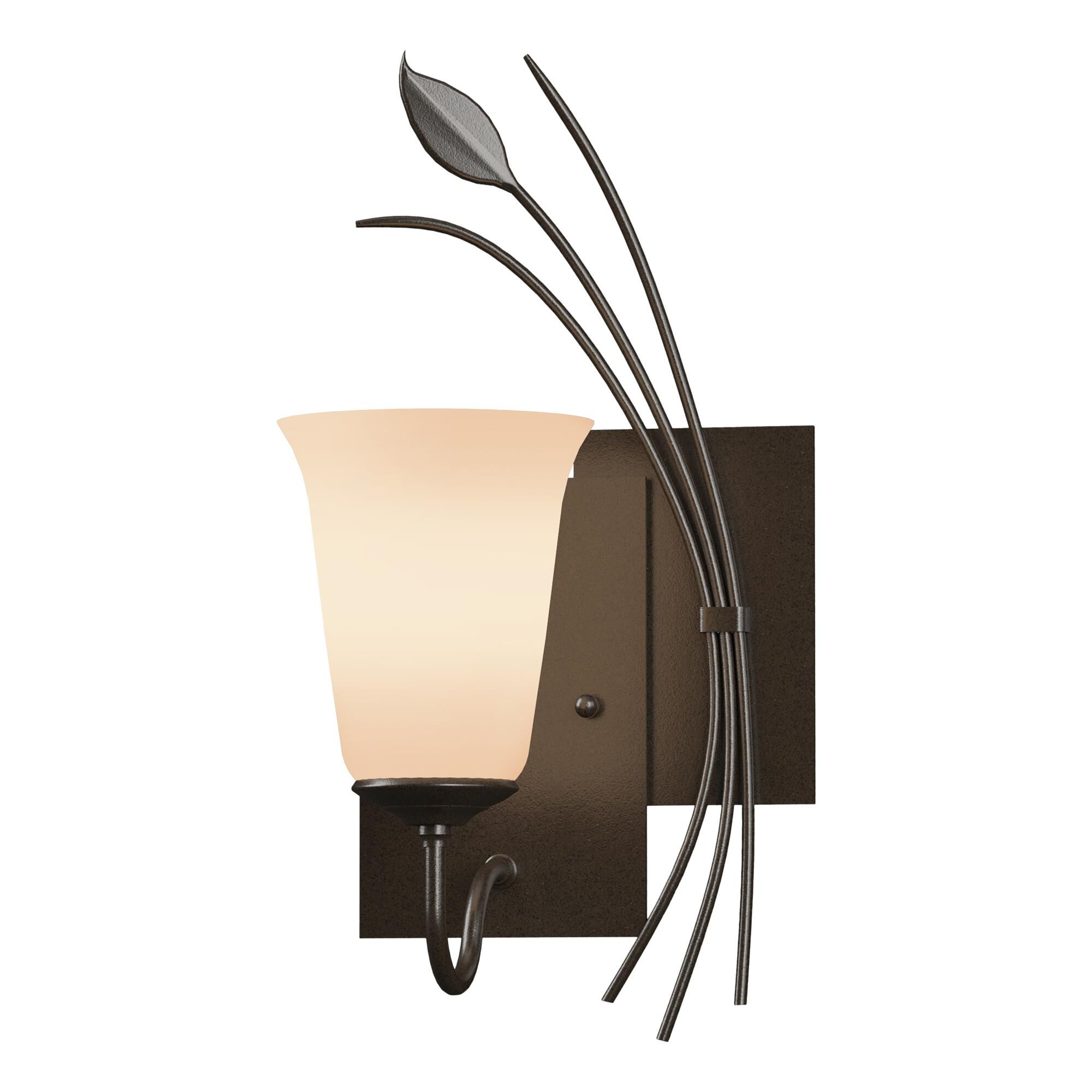 Shown in Oil Rubbed Bronze finish and Opal glass