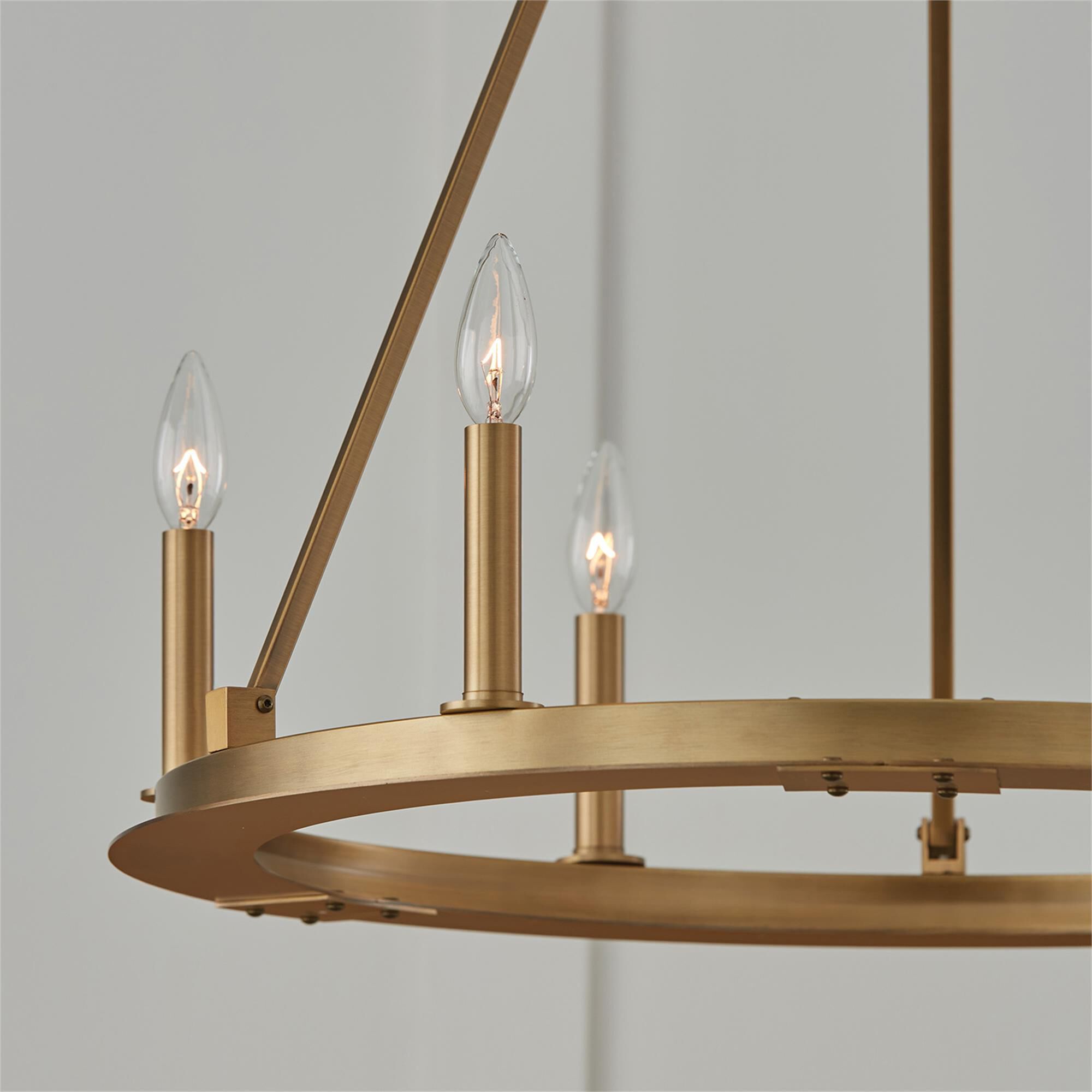 Shown in Aged Brass finish