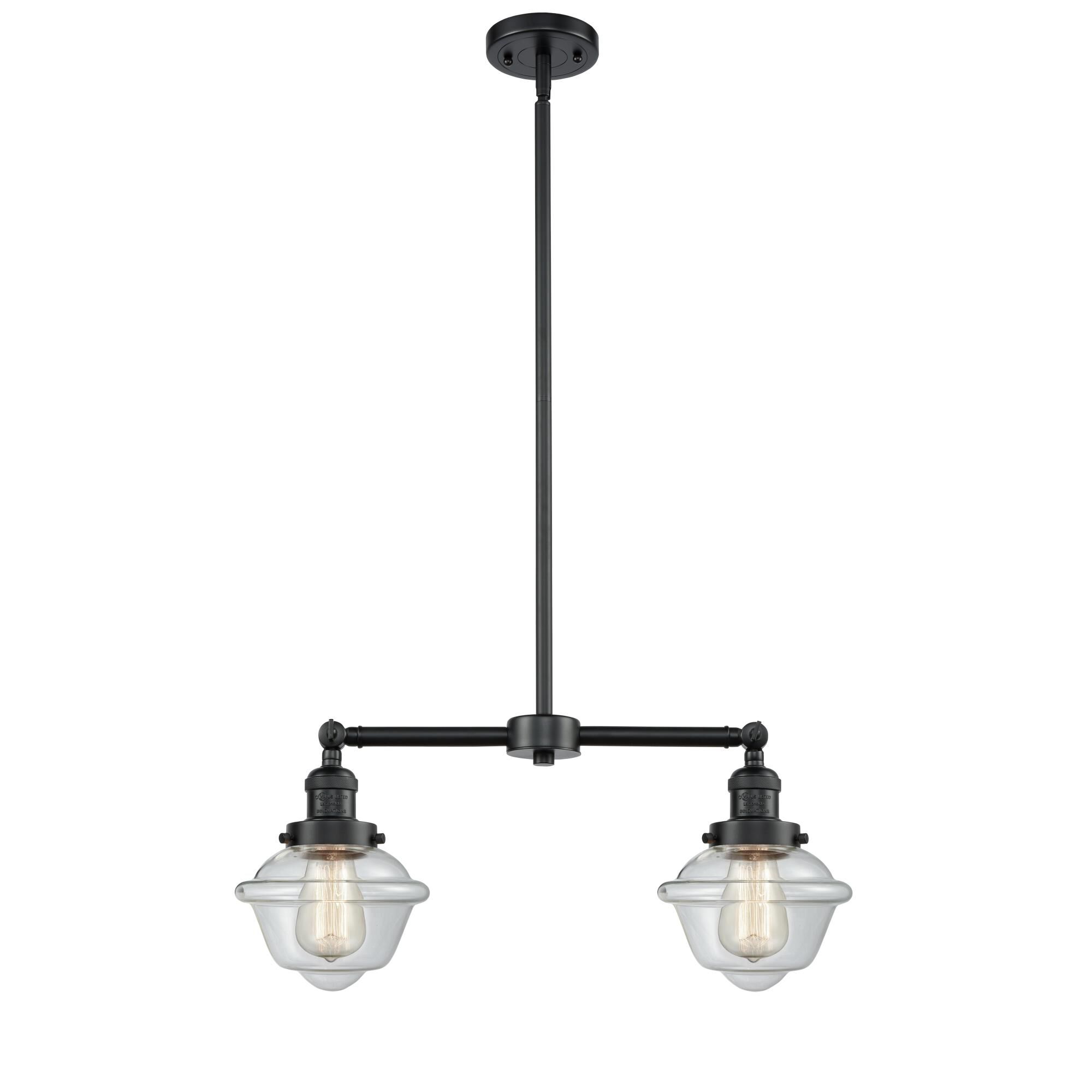 Bruno Marashlian Small Oxford 24 Inch 2 Light Chandelier by Innovations Lighting
