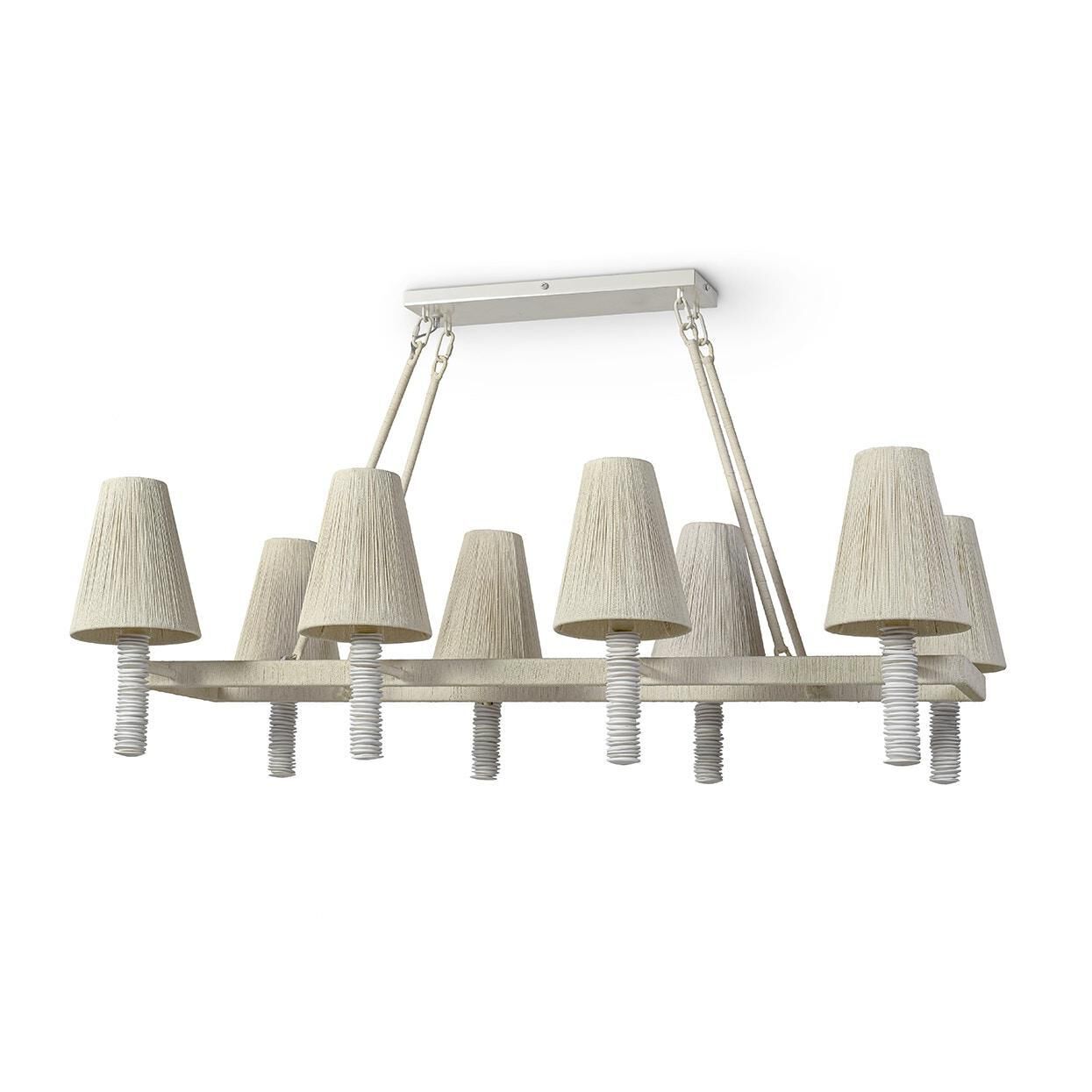 Shown in Cream finish and Abaca Rope  shade