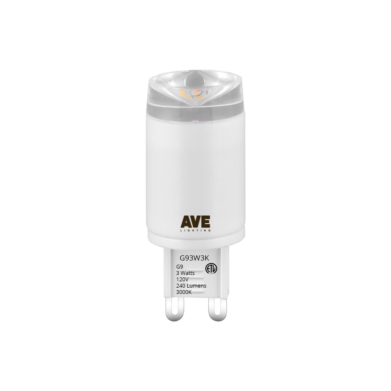 Dimmable 3 Watt 3000K LED Light Bulb by Avenue Lighting