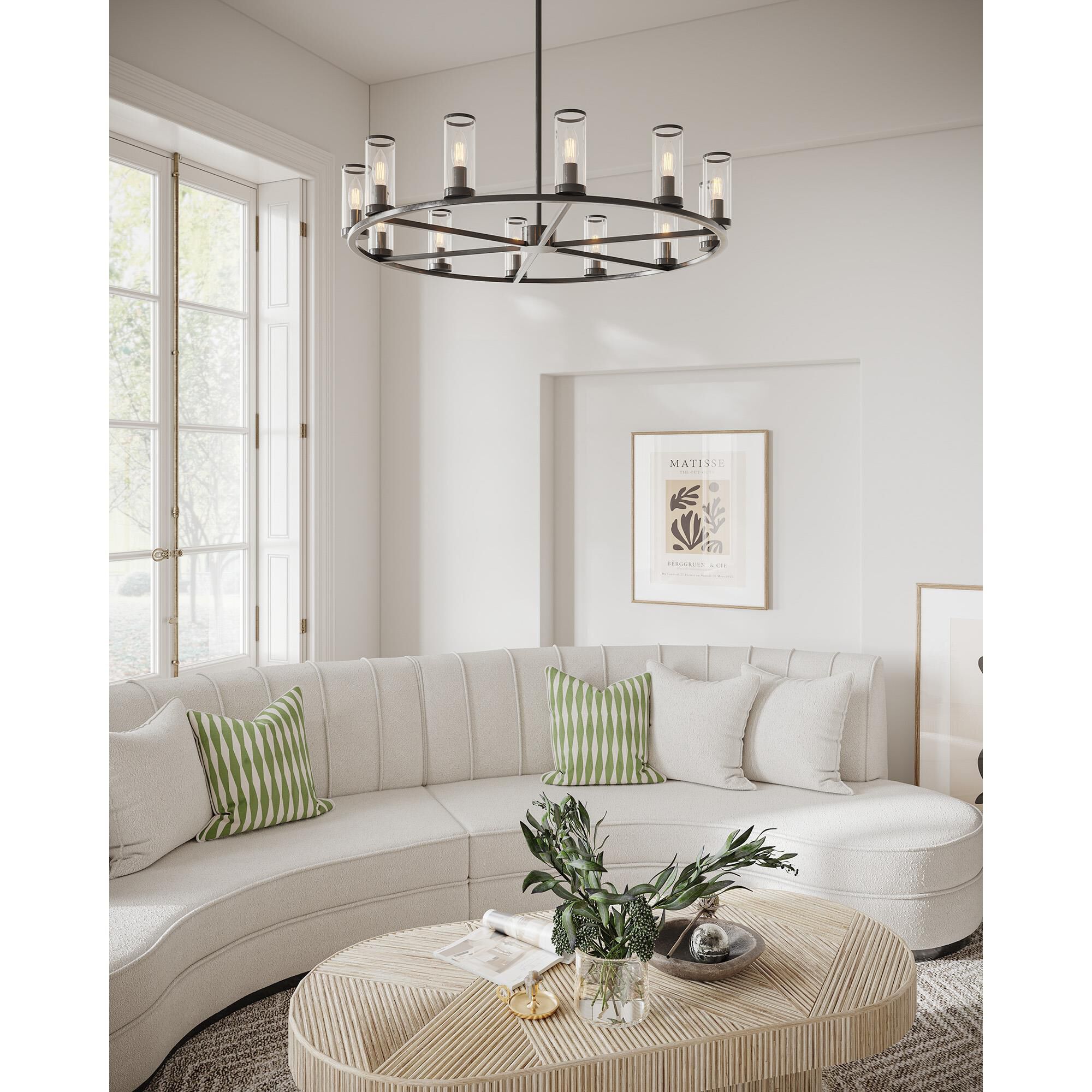 Revolve 33 Inch 12 Light Chandelier,