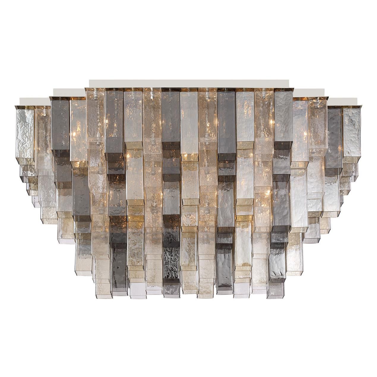 Shown in Chrome finish and Mixed glass