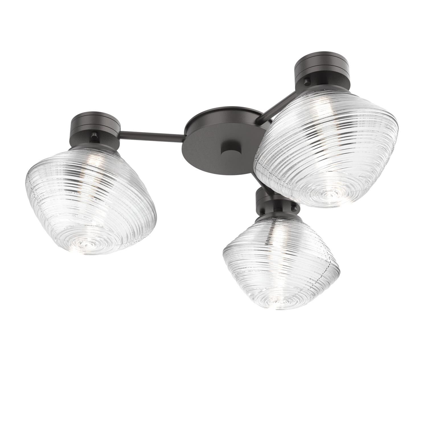 Levi Wilson Mesa 24 Inch Semi Flush Mount by Hammerton Studio