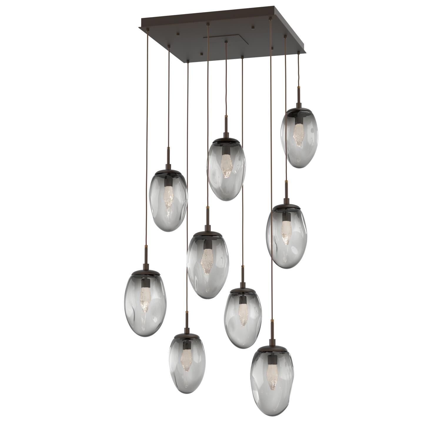Levi Wilson Nebula 32 Inch 9 Light LED Multi Light Pendant by Hammerton Studio
