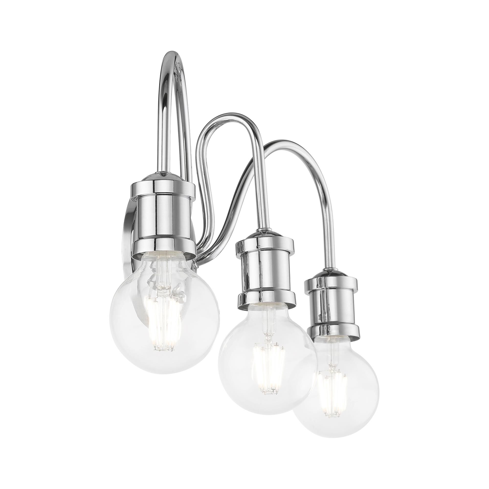 Lansdale 19 Inch 3 Light Bath Vanity Light by Livex Lighting