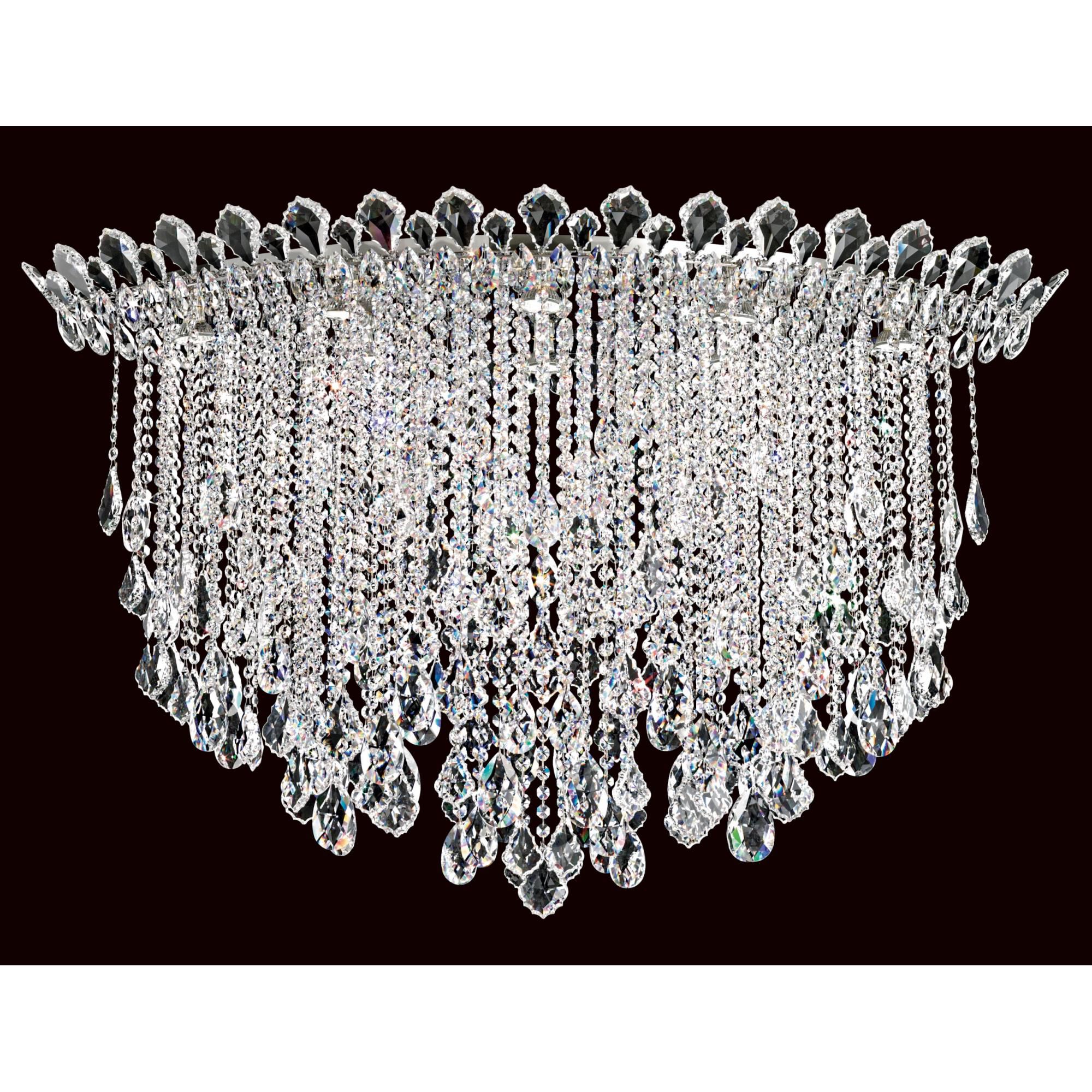 Trilliane Strands 45 Inch 8 Light Flush Mount by Schonbek