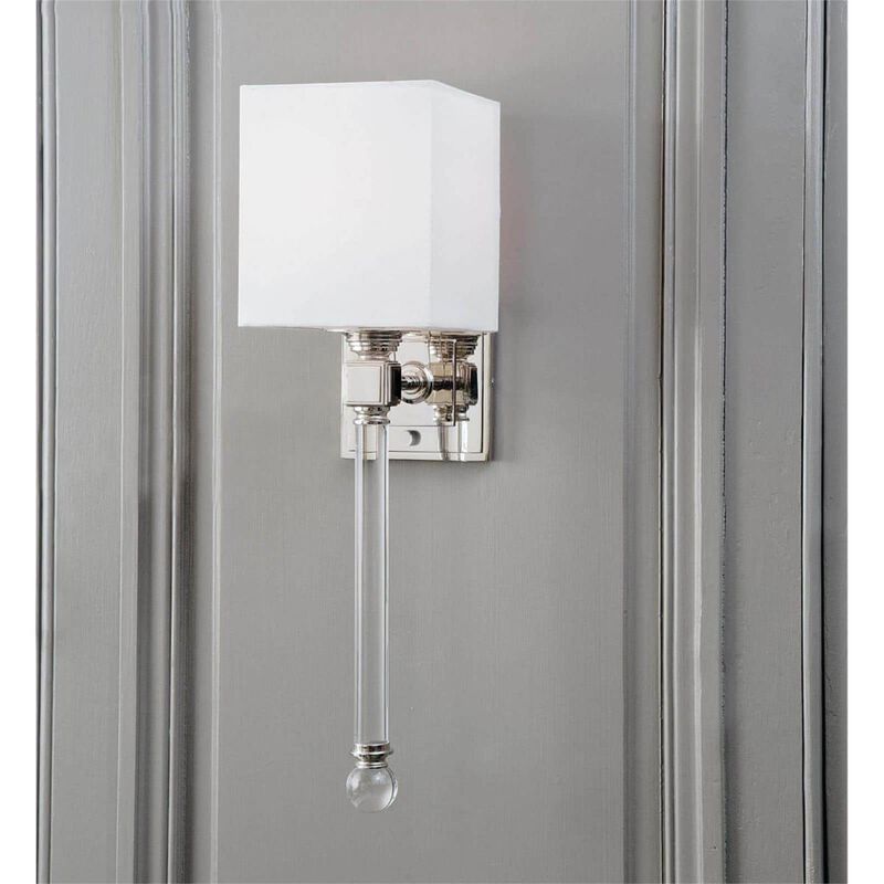 Crystal Tail Large Wall Sconce by Regina Andrew