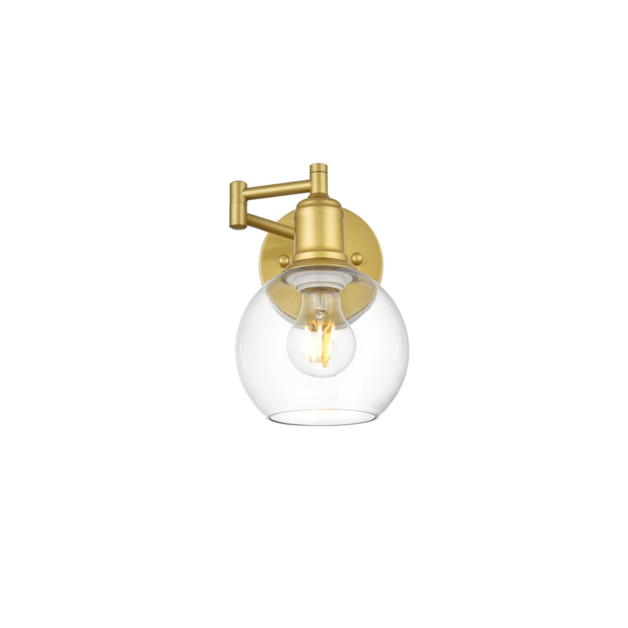 Davian Wall Swing Lamp by Elegant Lighting