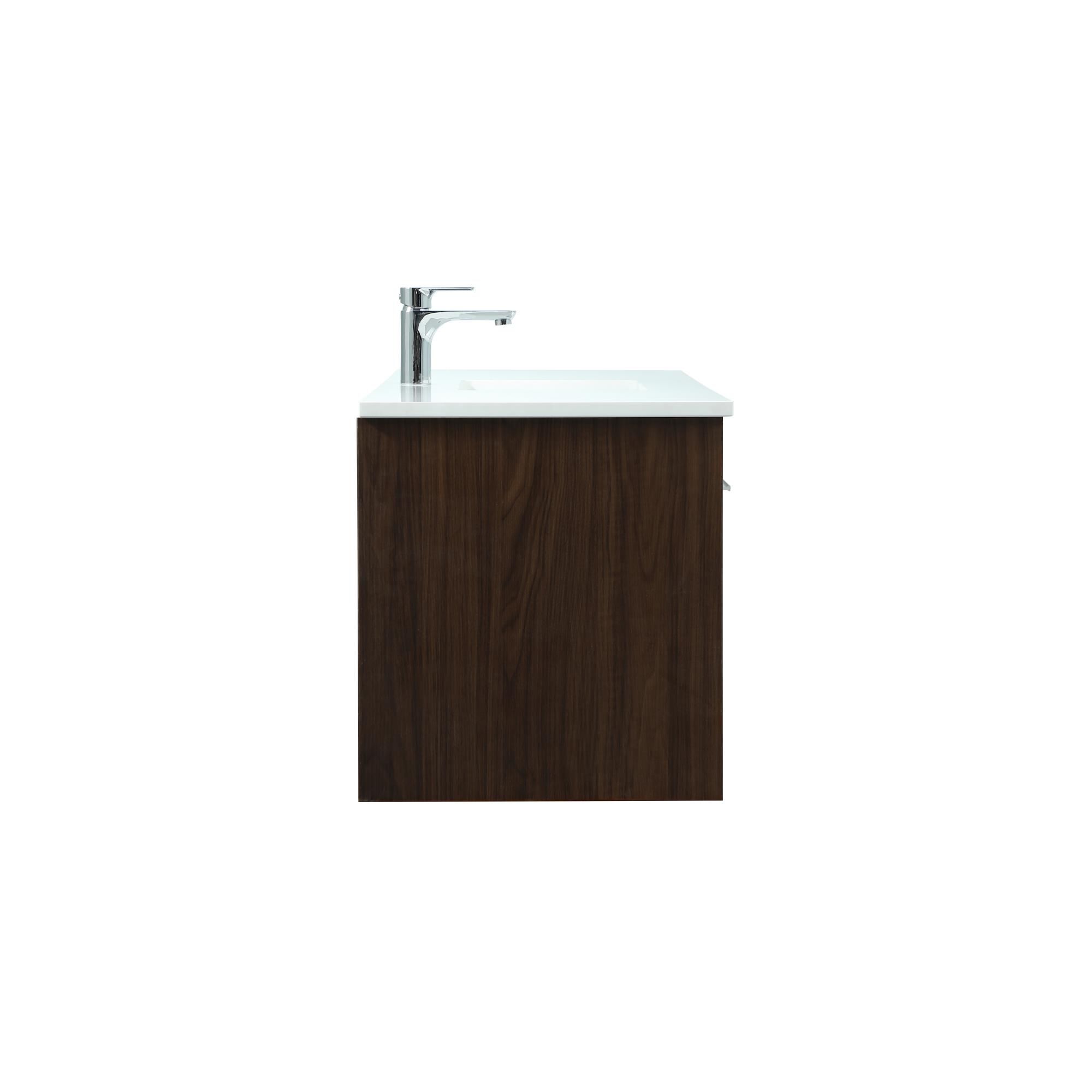 Shown in Walnut finish