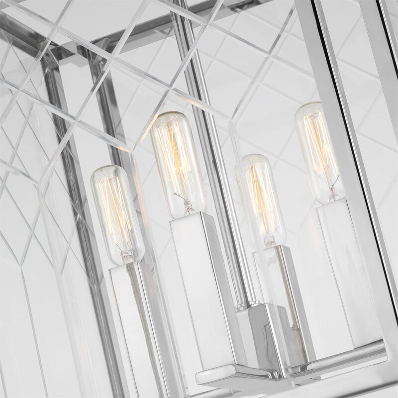 Erro 12 Inch Cage Pendant by Visual Comfort Studio Collection