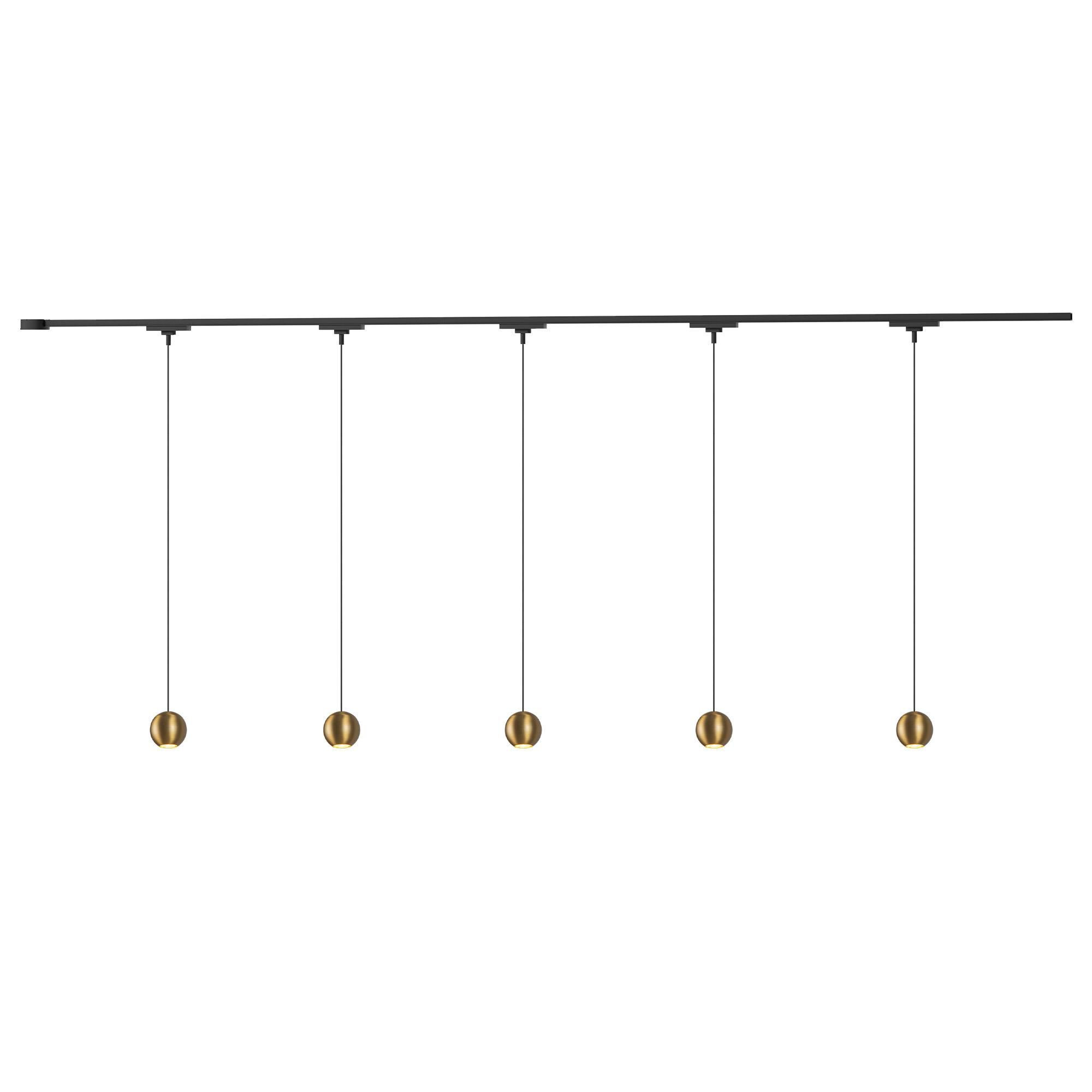 Shown in Brushed Gold finish and Clear Acrylic Lens glass