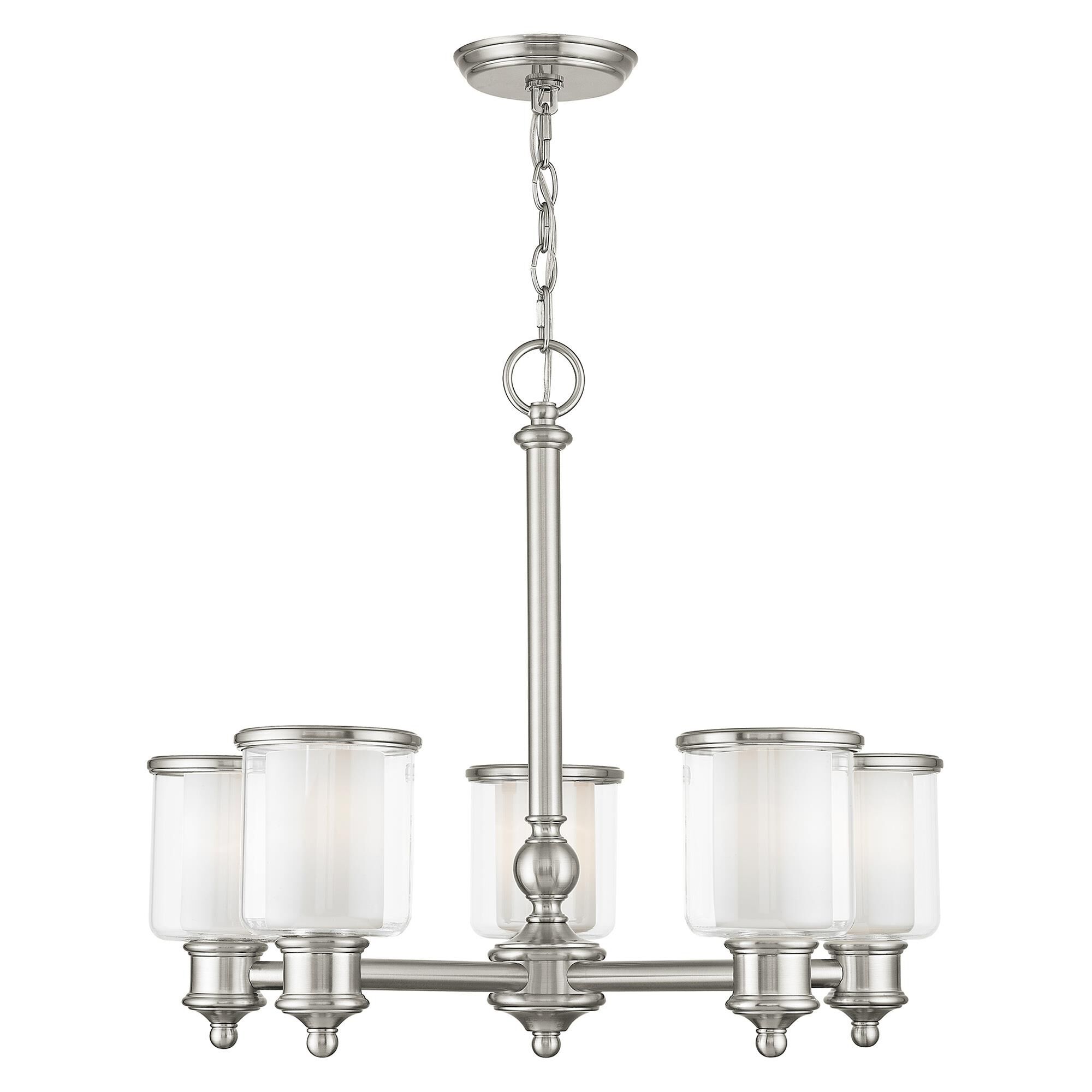 Middlebush 25 Inch 5 Light Chandelier by Livex Lighting