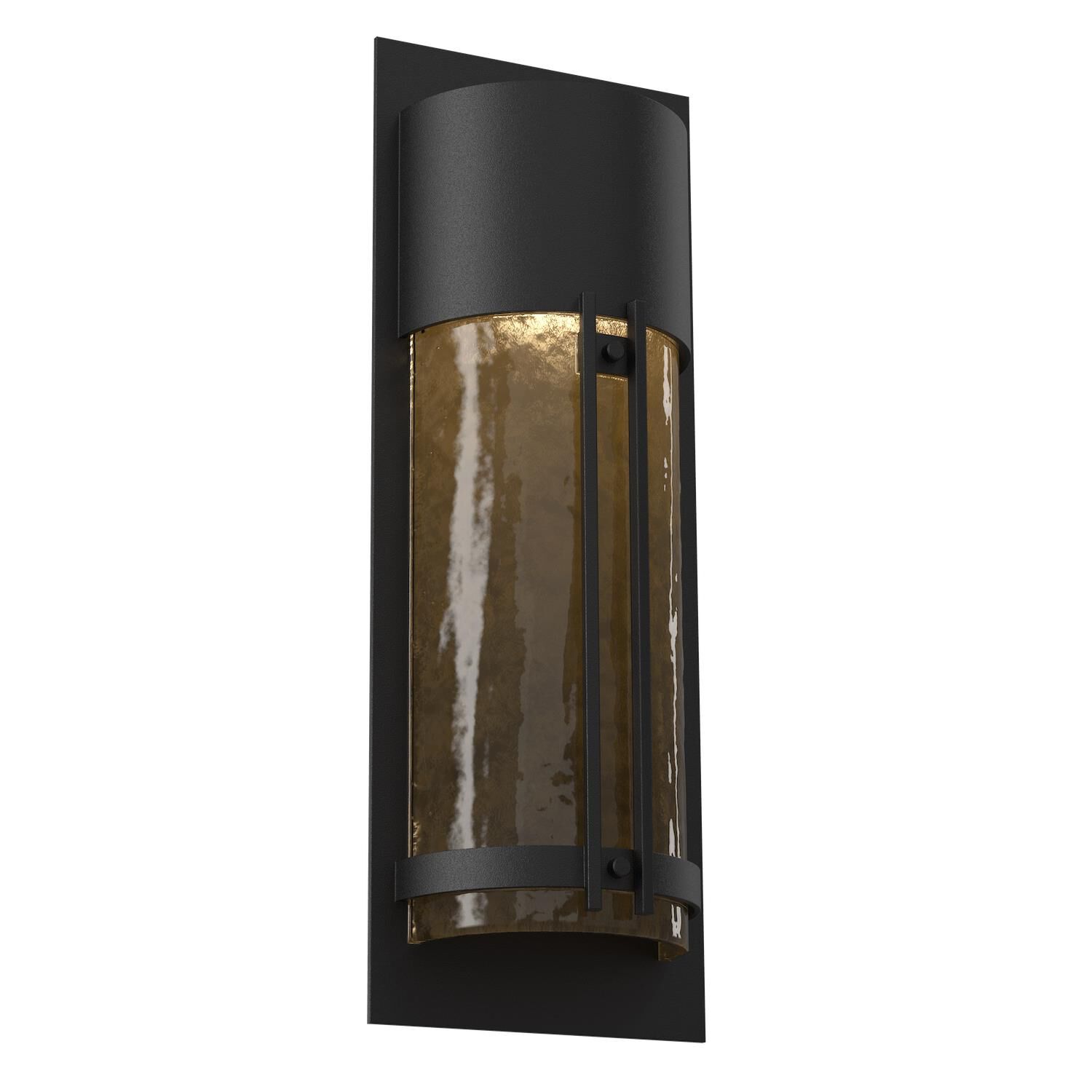 Shown in Textured Black finish and Bronze Granite glass