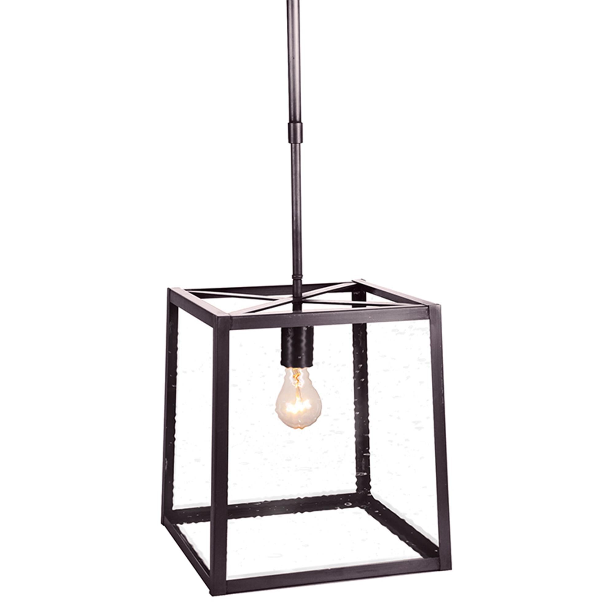 Transitional 13 Inch Lantern Pendant,