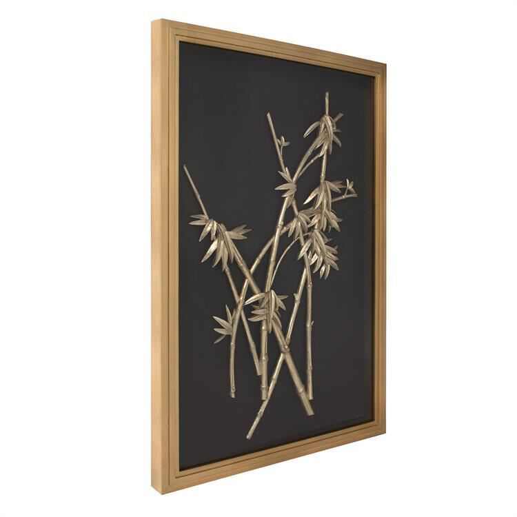 Bamboo Wood Wall Art Alternative Wall Art by Howard Elliott Collection