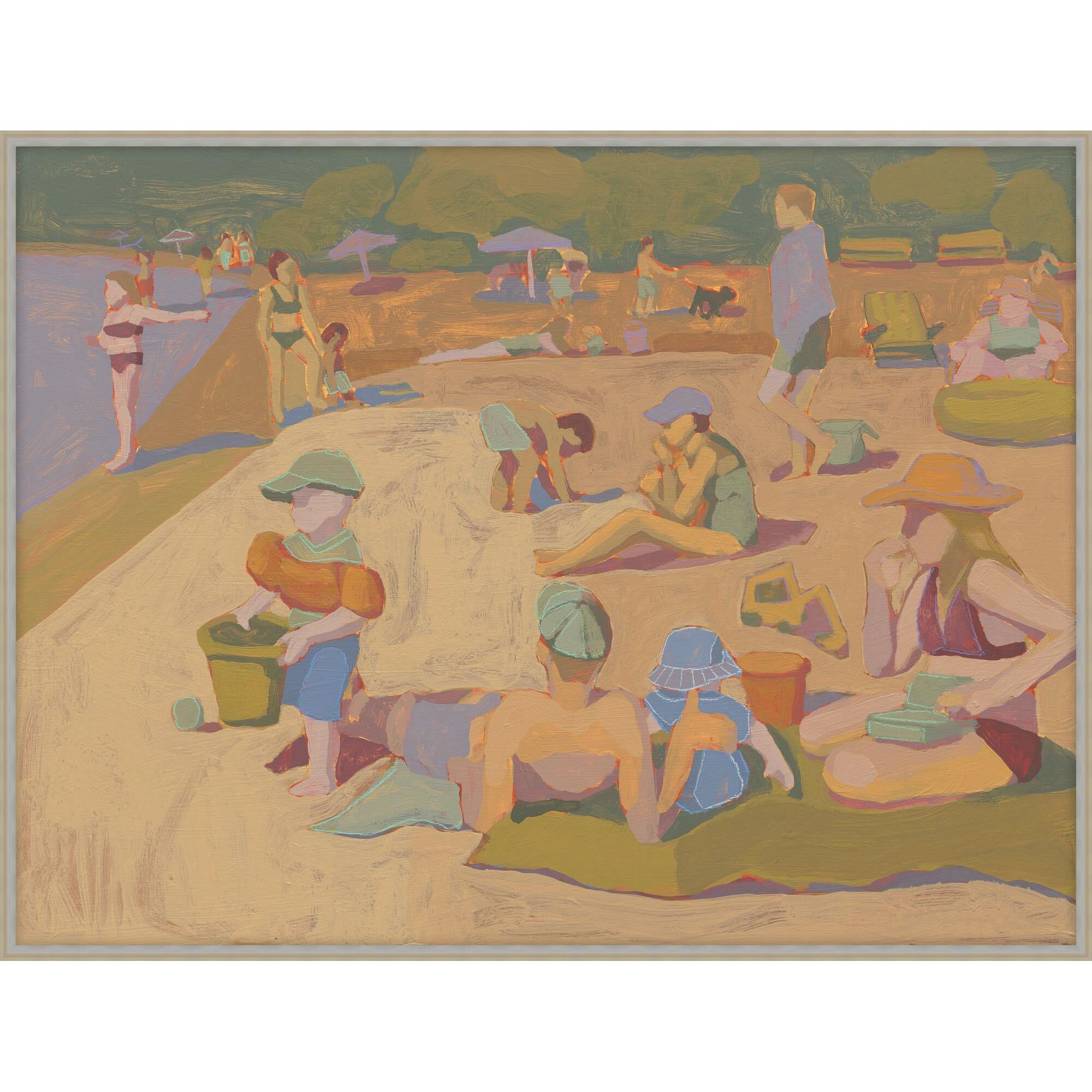 Welcome To The Beach Club Print by Level57