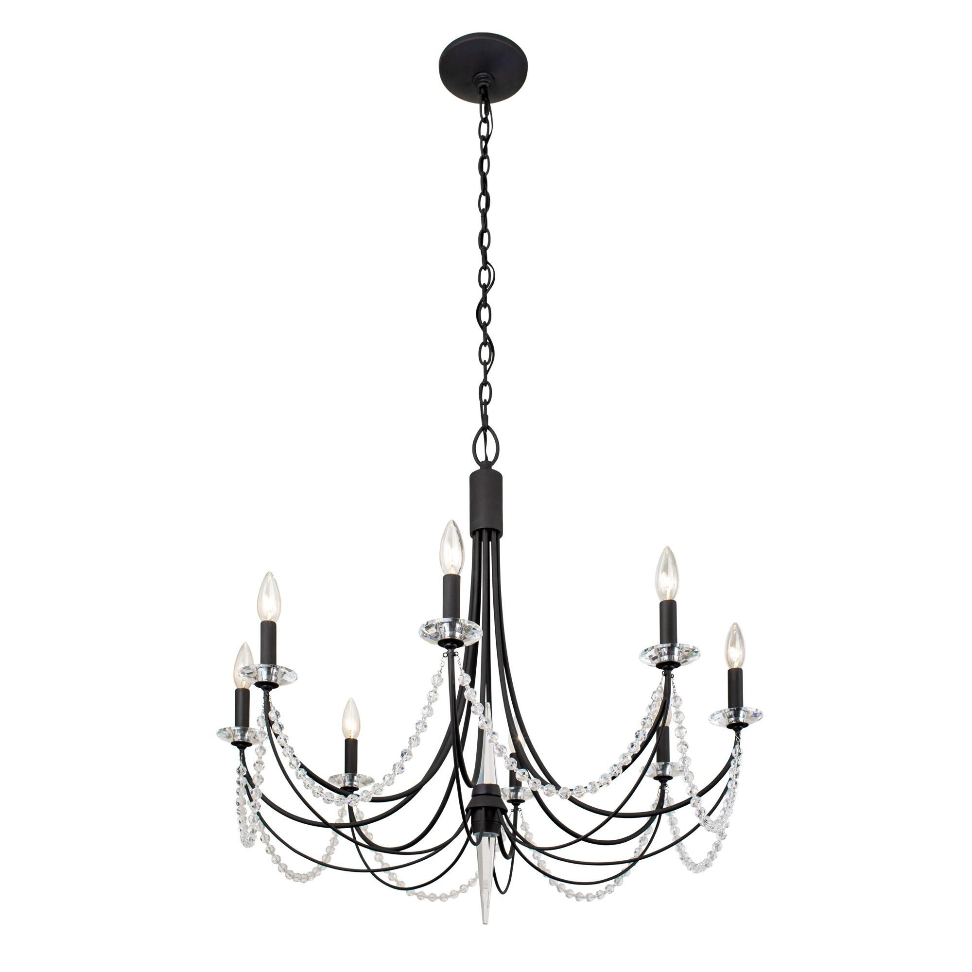 Brentwood 31 Inch 8 Light Chandelier by Varaluz