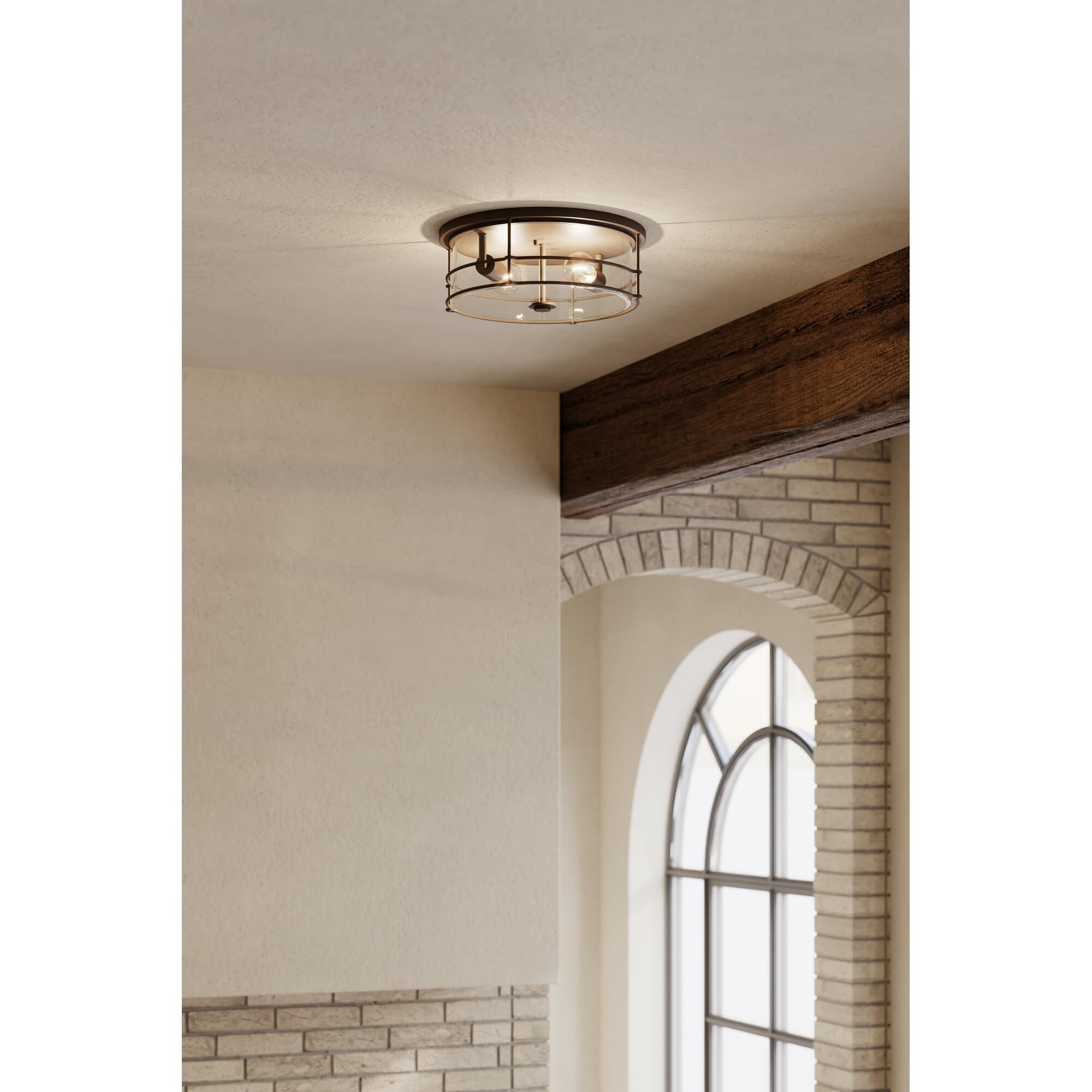 Lorenth 15 Inch Flush Mount by Minka Lavery