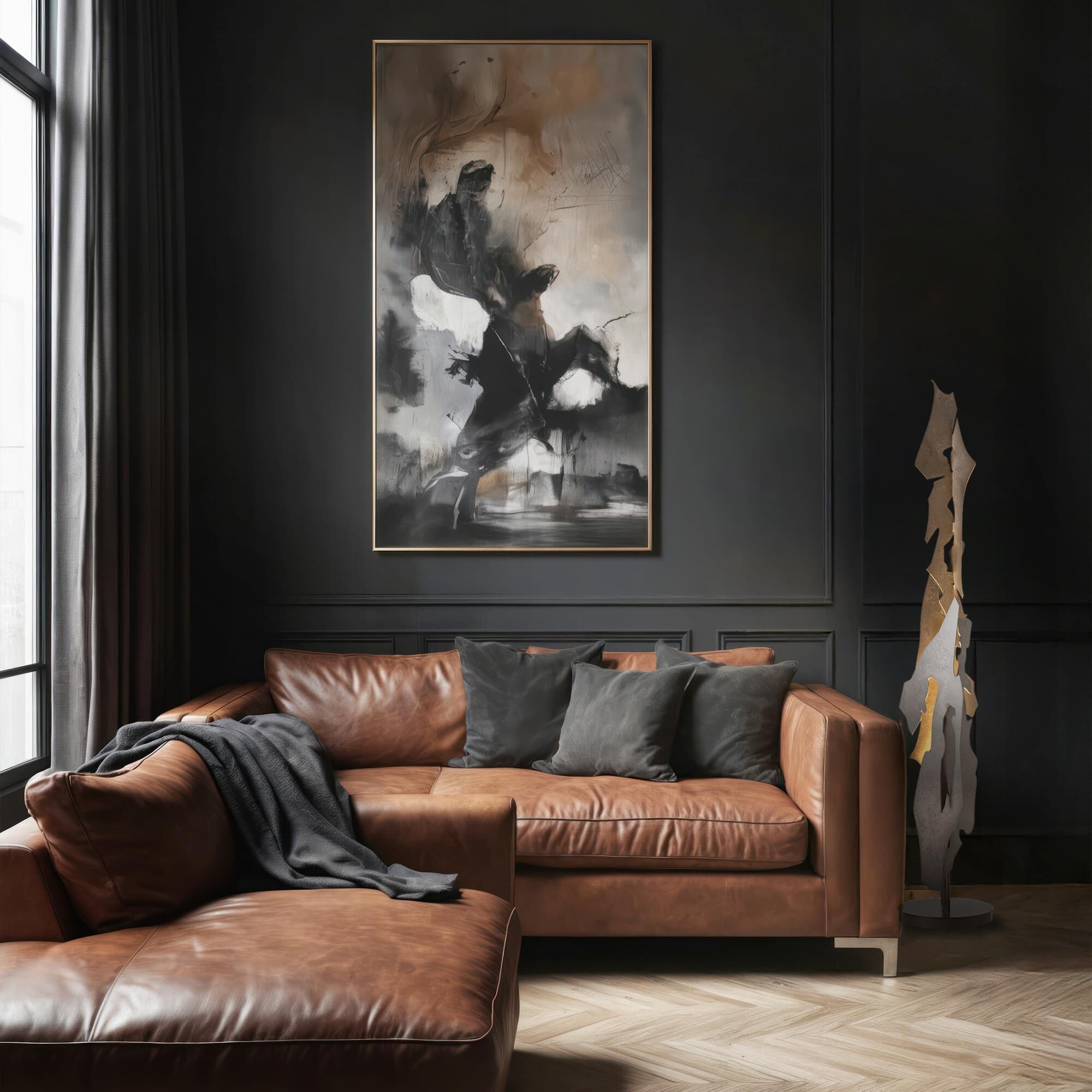 Fracture Floor Lamp by Hubbardton Forge