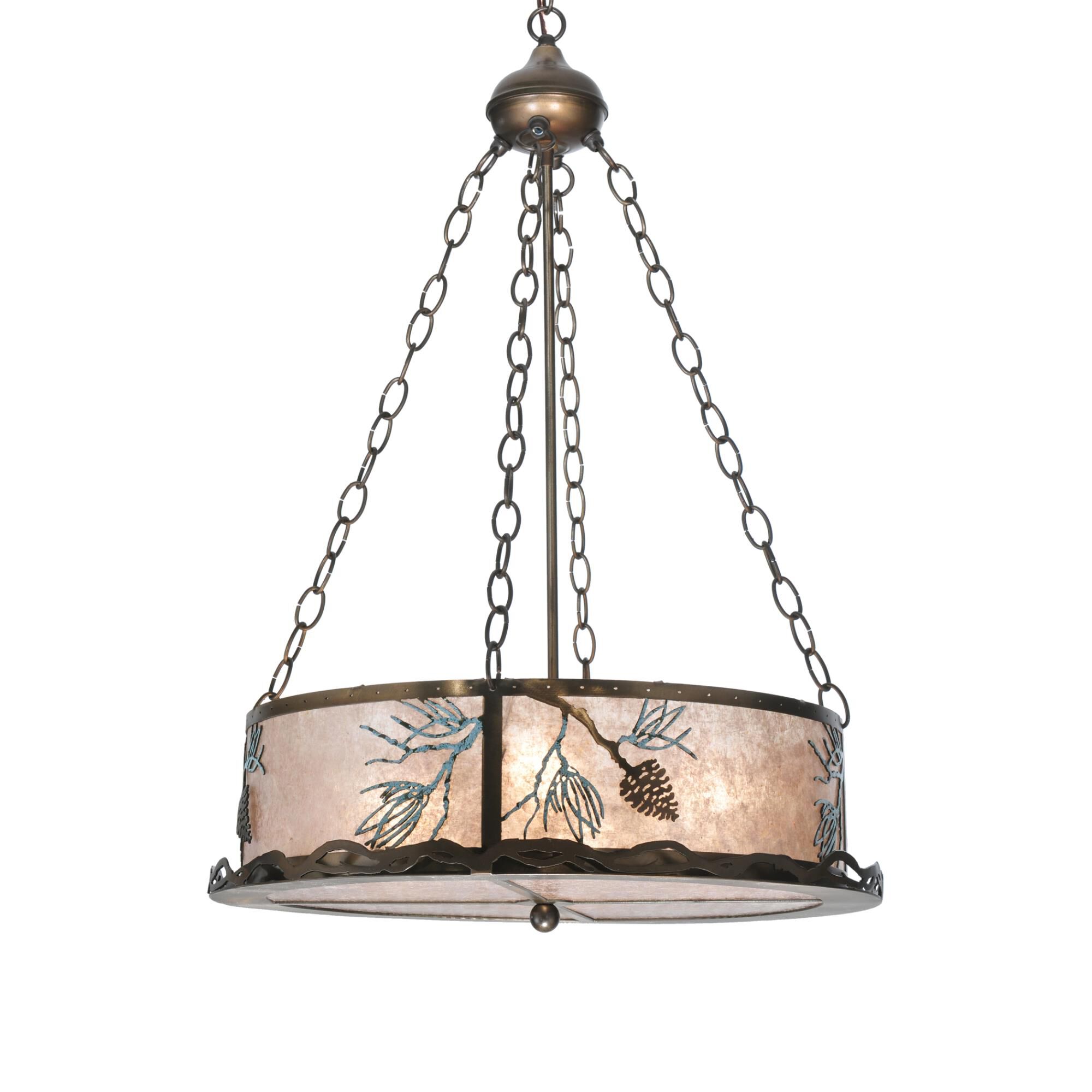 Balsam Pine 22 Inch Large Pendant by Meyda Lighting