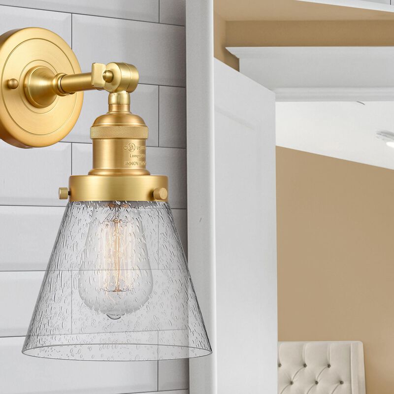 Bruno Marashlian Small Cone 10 Inch Wall Sconce by Innovations Lighting