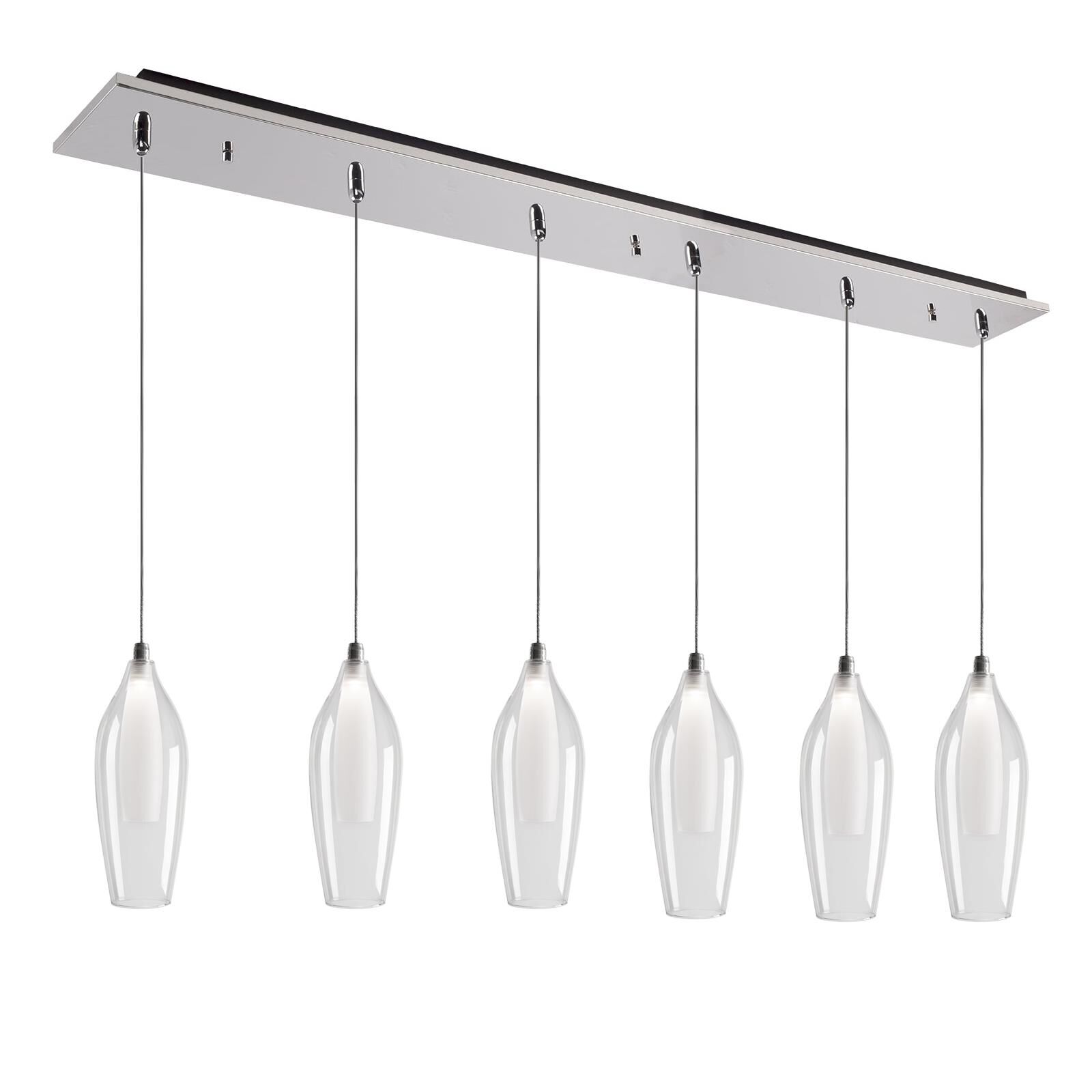 Victoria 41 Inch Linear Suspension Light by Kuzco Lighting