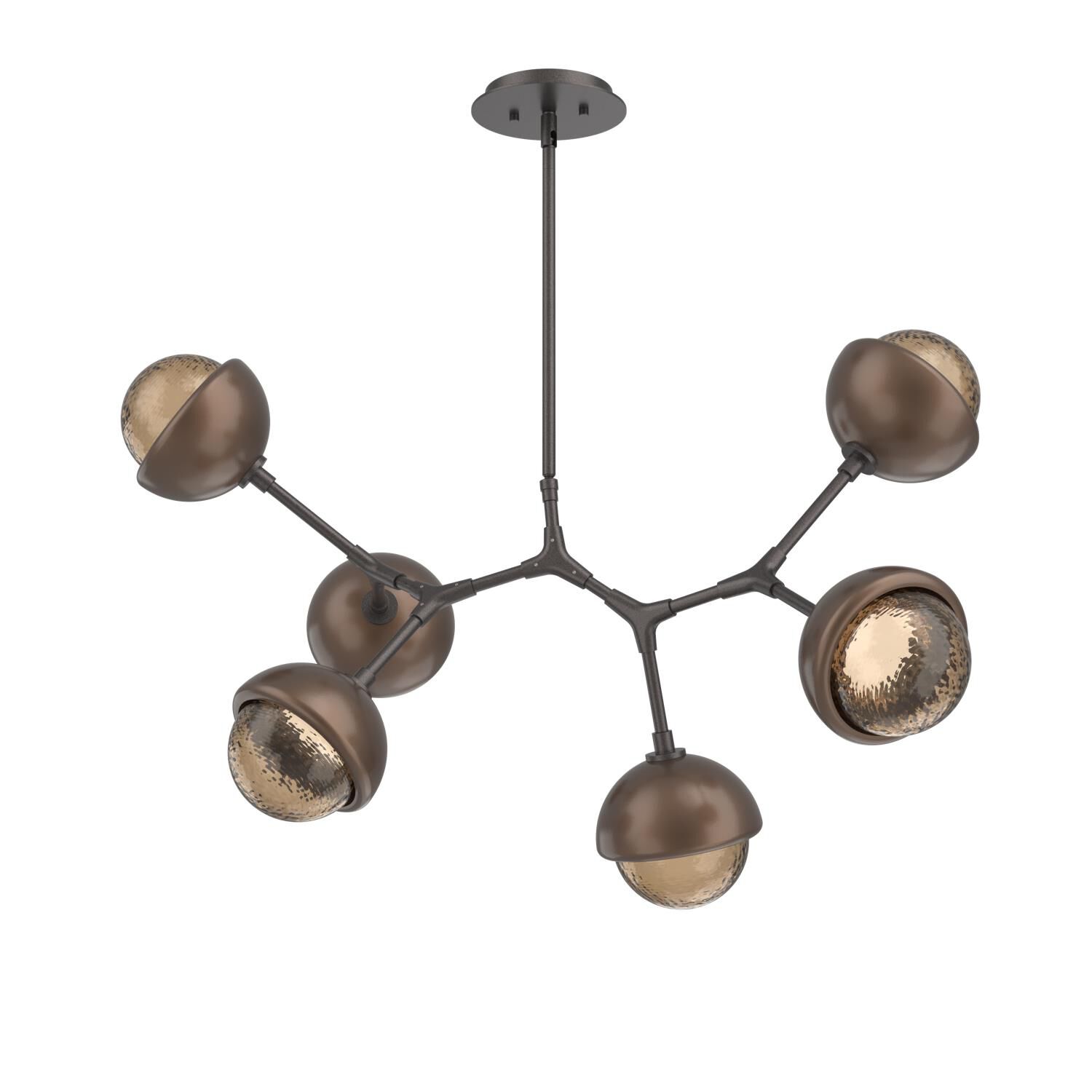 Shown in Graphite finish and Bronze glass and Burnished Bronze accent