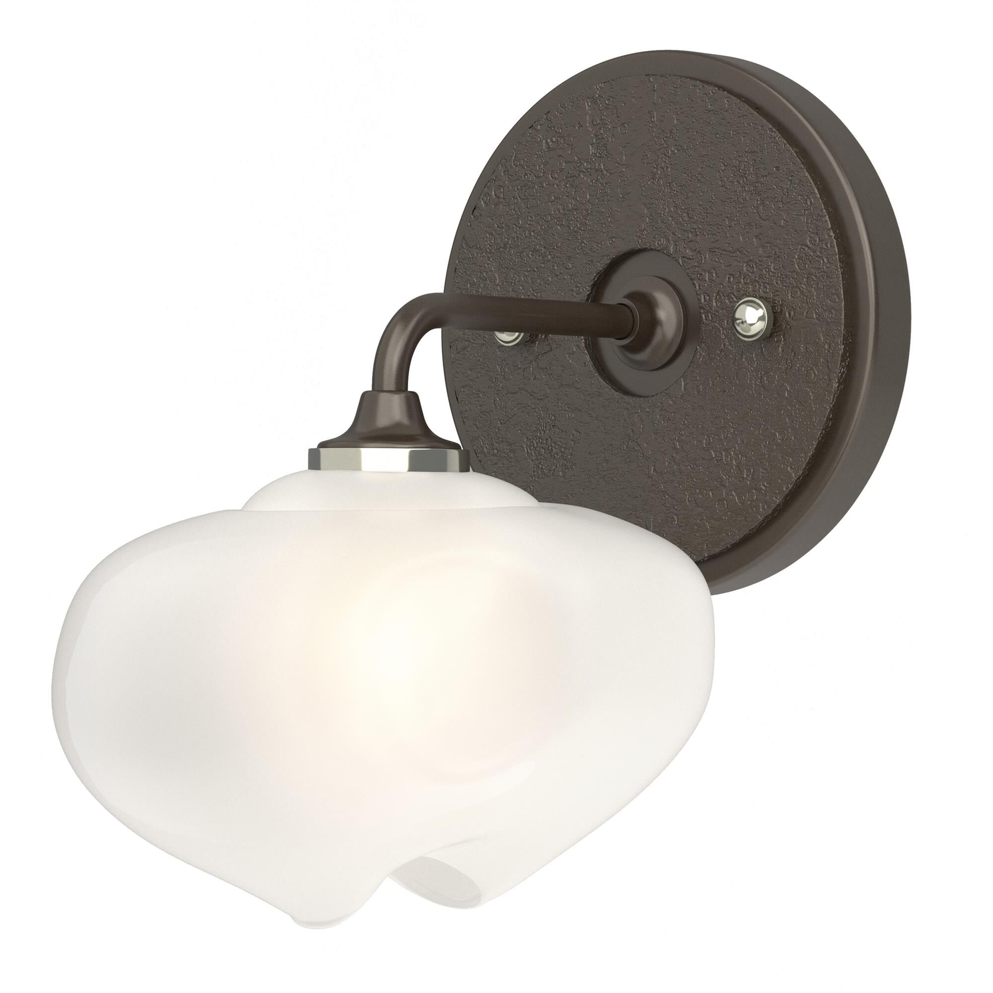 Shown in Oil Rubbed Bronze finish and Frosted glass and Oil Rubbed Bronze (14) accent