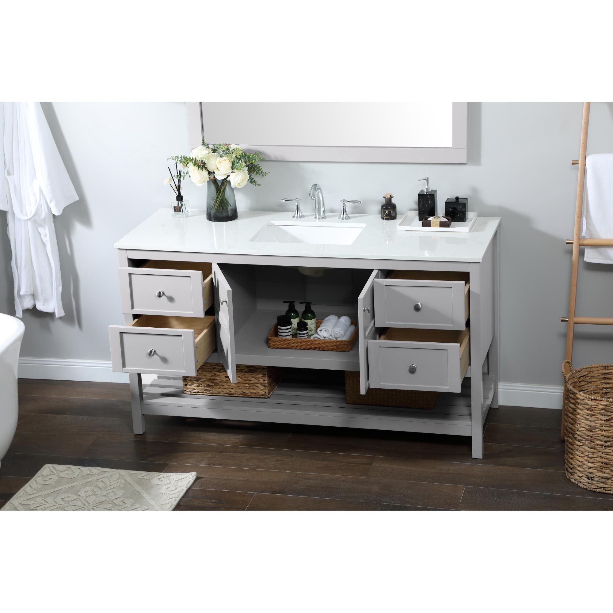 Theo Bath Vanity by Elegant Decor