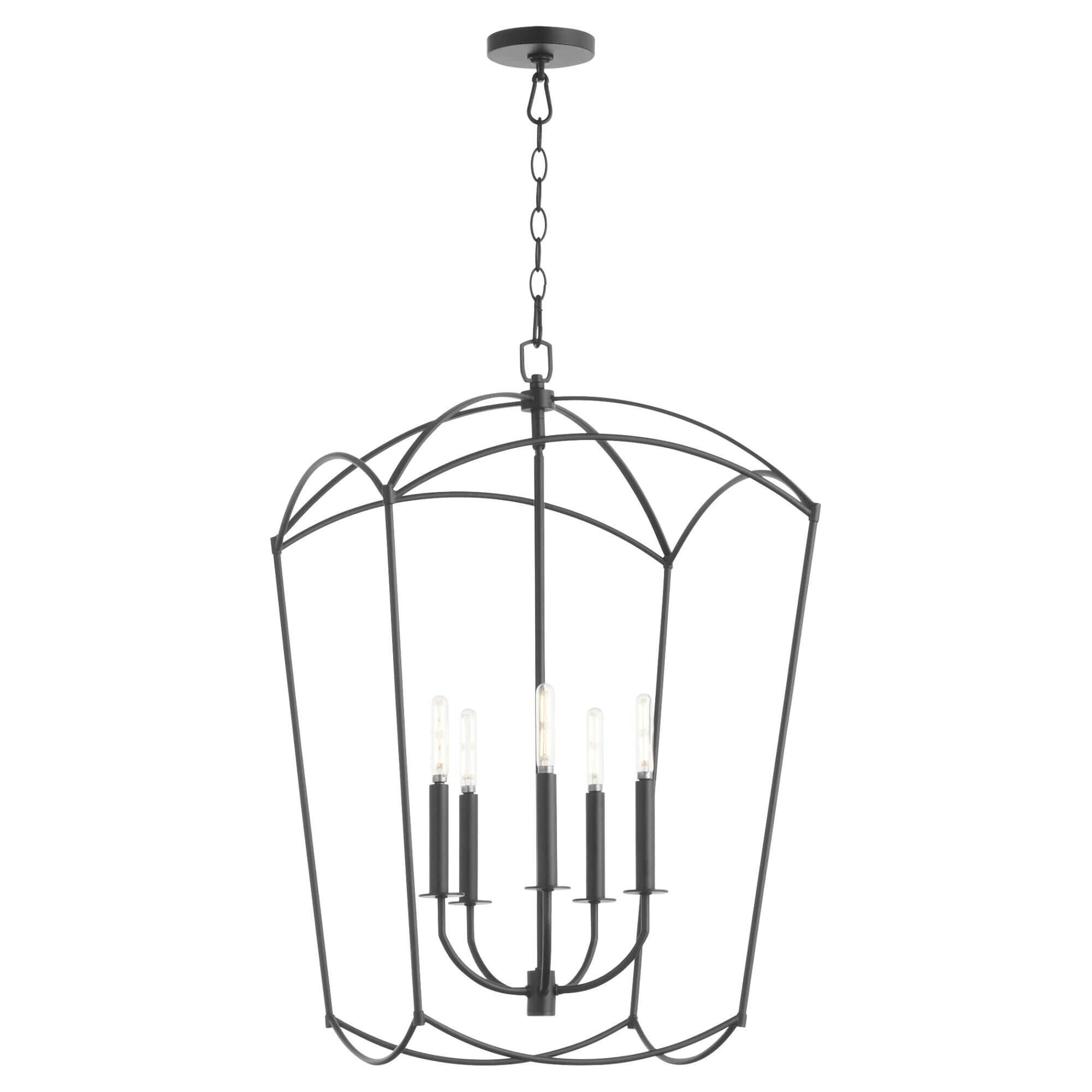 Mantle 19 Inch Cage Pendant by Quorum International