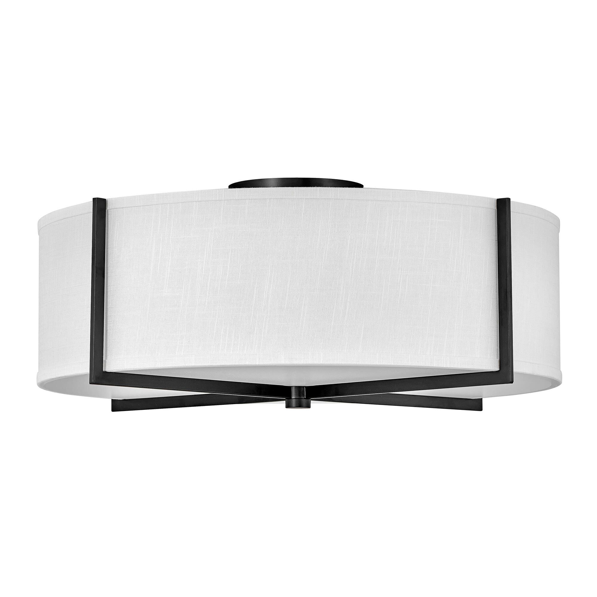 Axis 26 Inch 4 Light Semi Flush Mount,