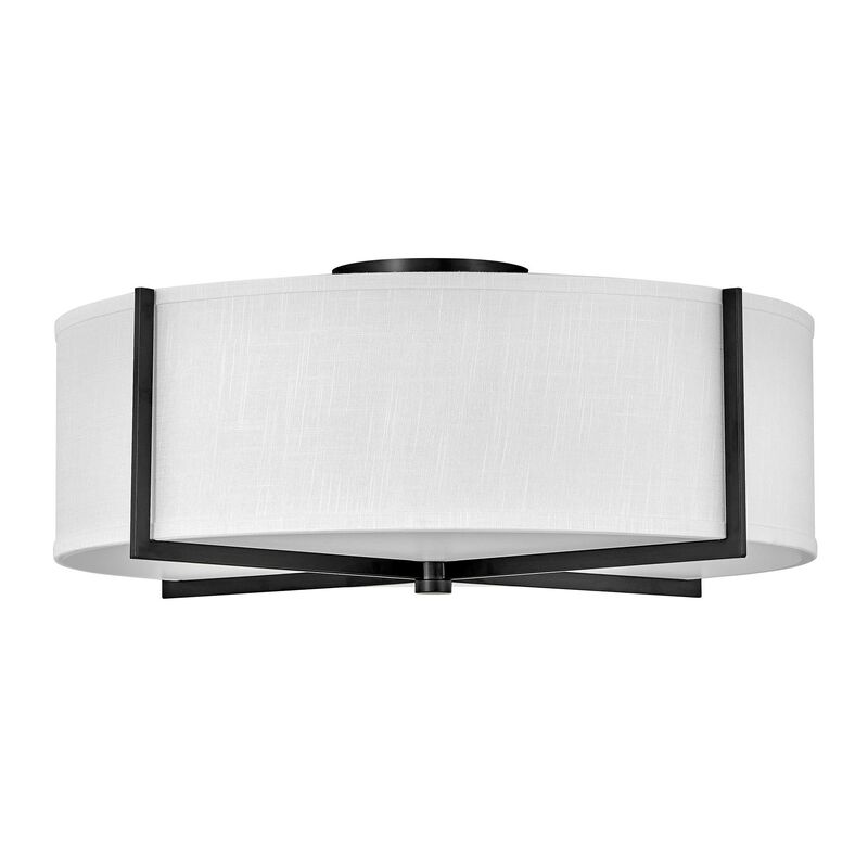 Axis 26 Inch 4 Light Semi Flush Mount by Hinkley