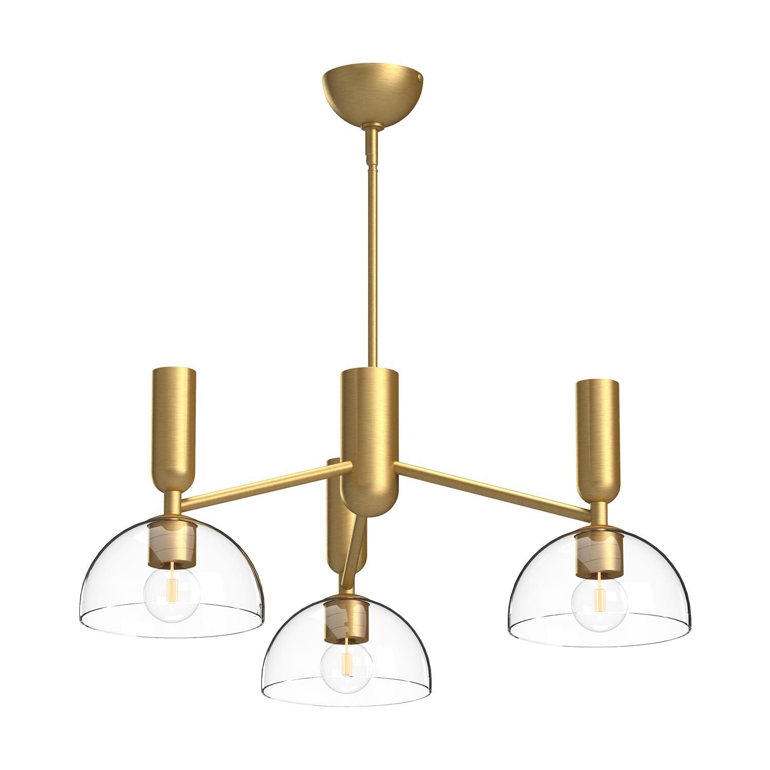 Jude 3 Light Chandelier by Alora Mood