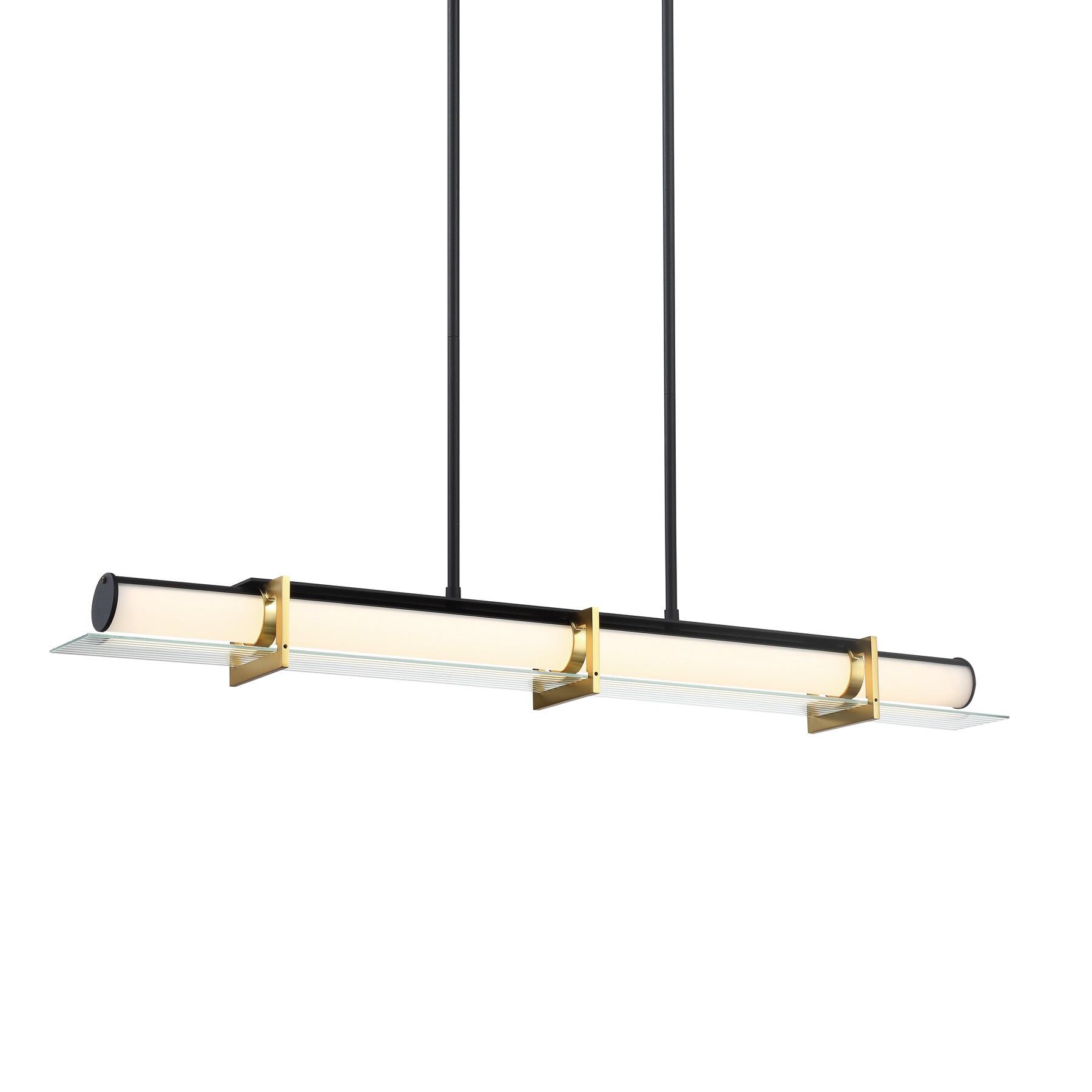 Kovacs Midnight Gold 40 Inch LED Linear Suspension Light