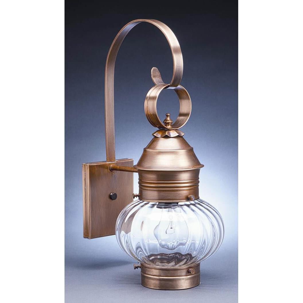 Onion 18 Inch Tall Outdoor Wall Light by Northeast Lantern