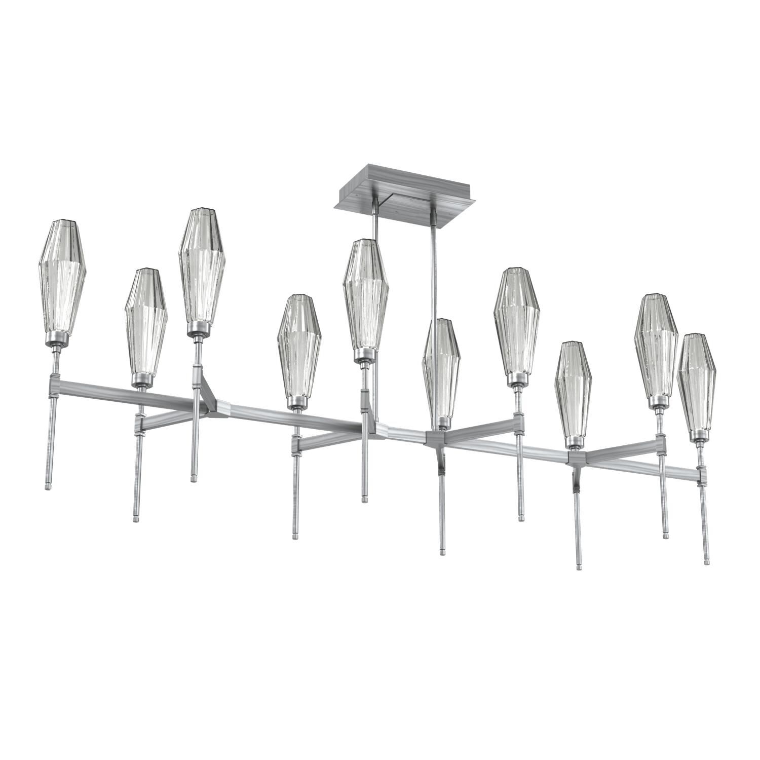 Shown in Gunmetal finish and Optic Rib Smoke glass