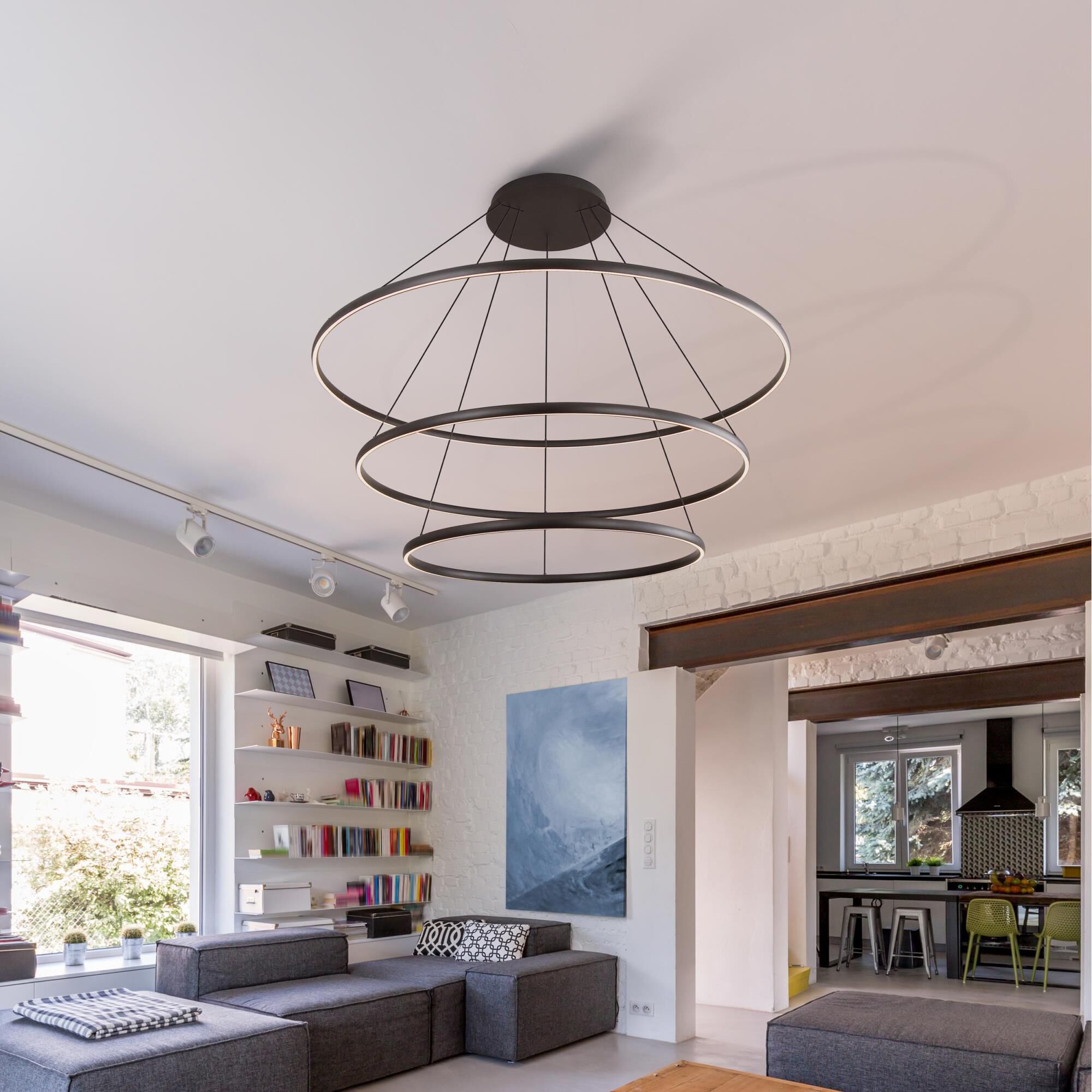 Veritas 71 Inch Chandelier by Golden Lighting