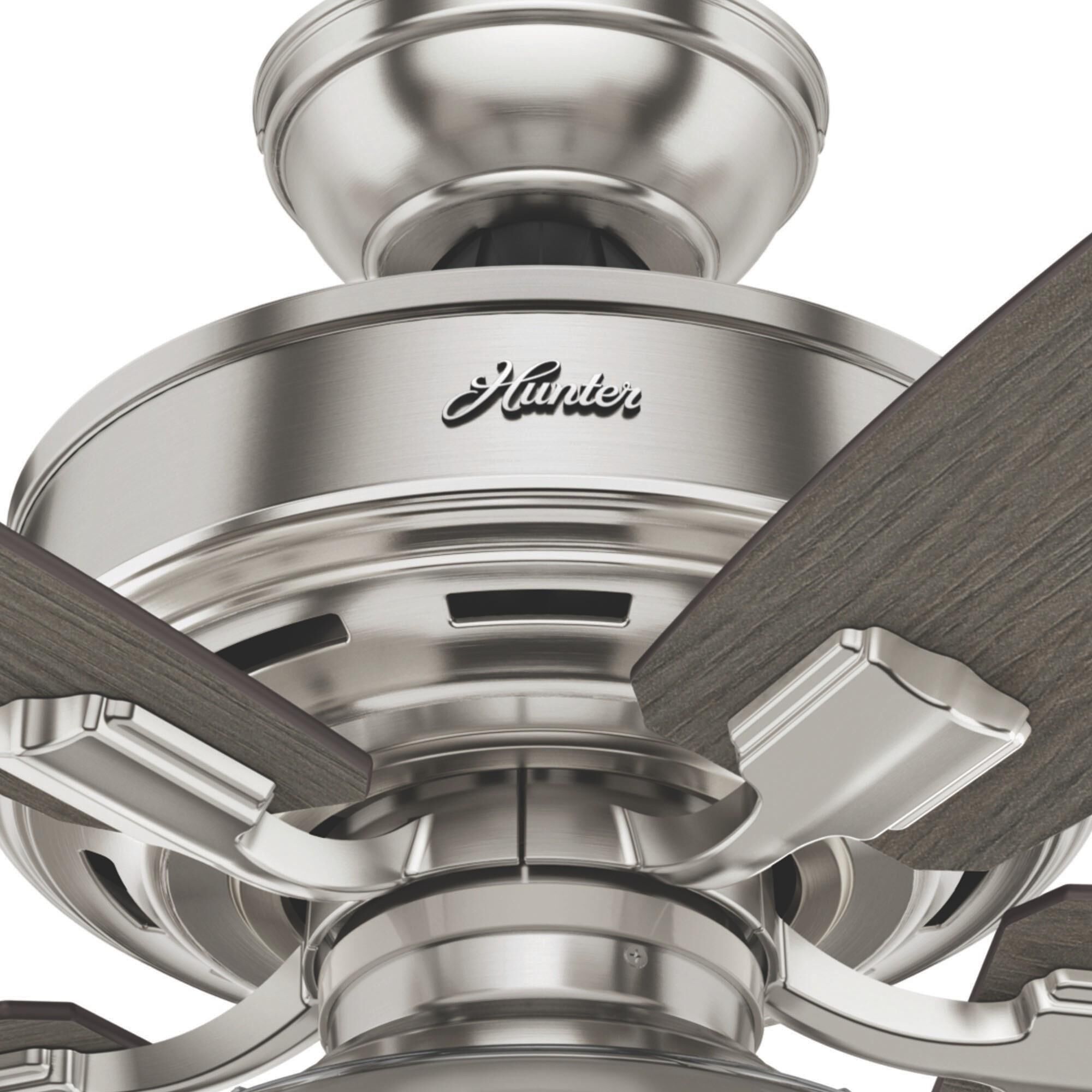 Shown in Brushed Nickel finish and Clear glass