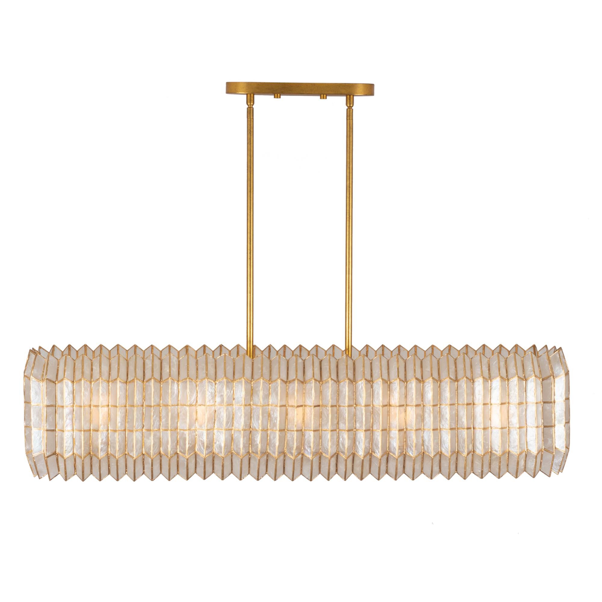 Shown in Oxidized Gold Leaf finish