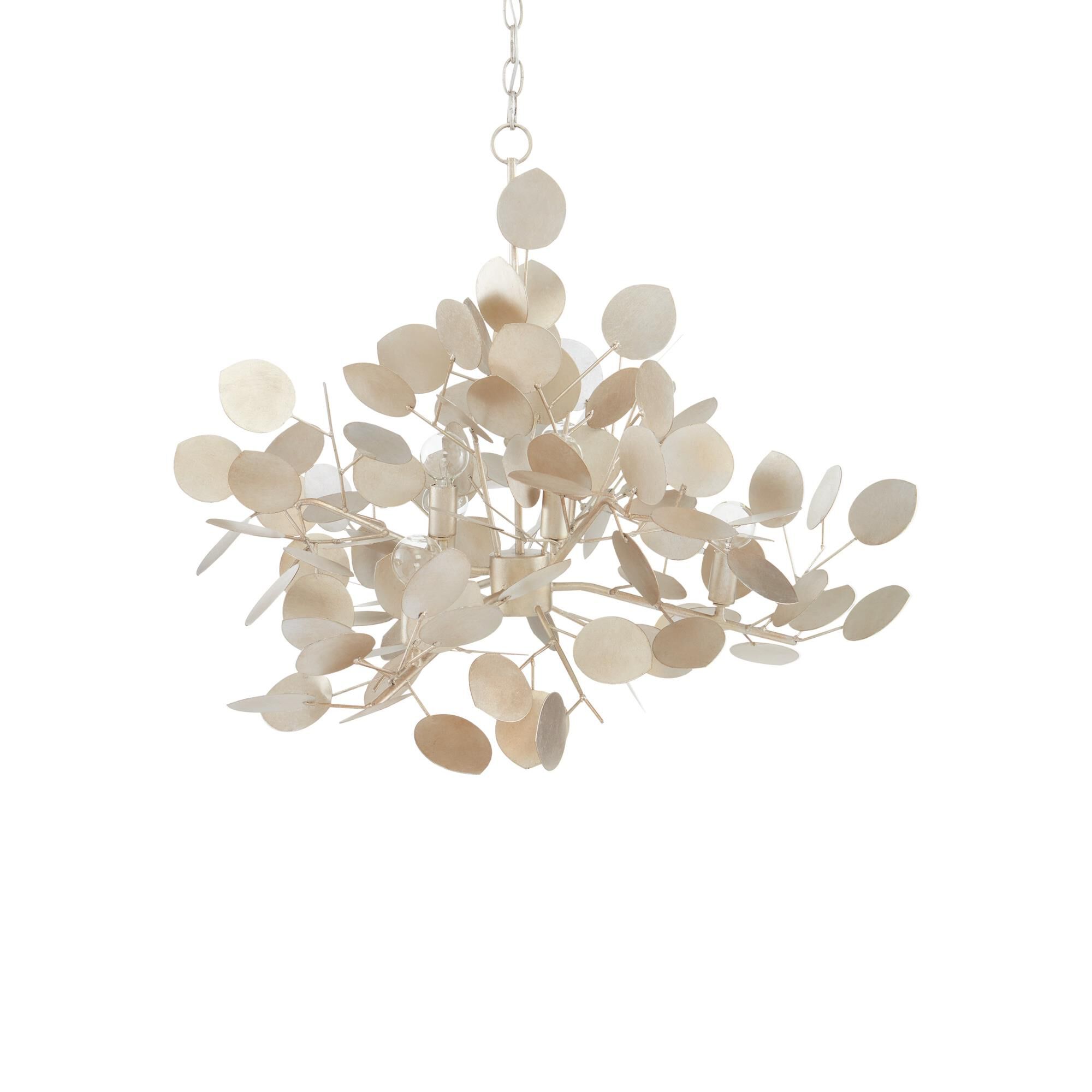 Lunaria 35 Inch Chandelier by Currey and Company
