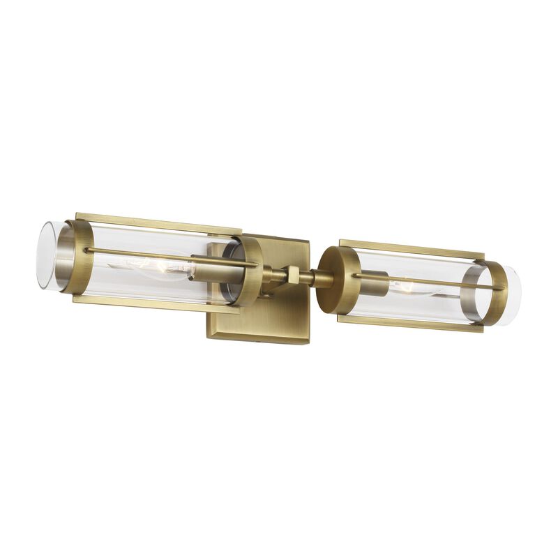 Lauren Ralph Lauren Flynn 20 Inch 2 Light Bath Vanity Light by Visual Comfort Studio