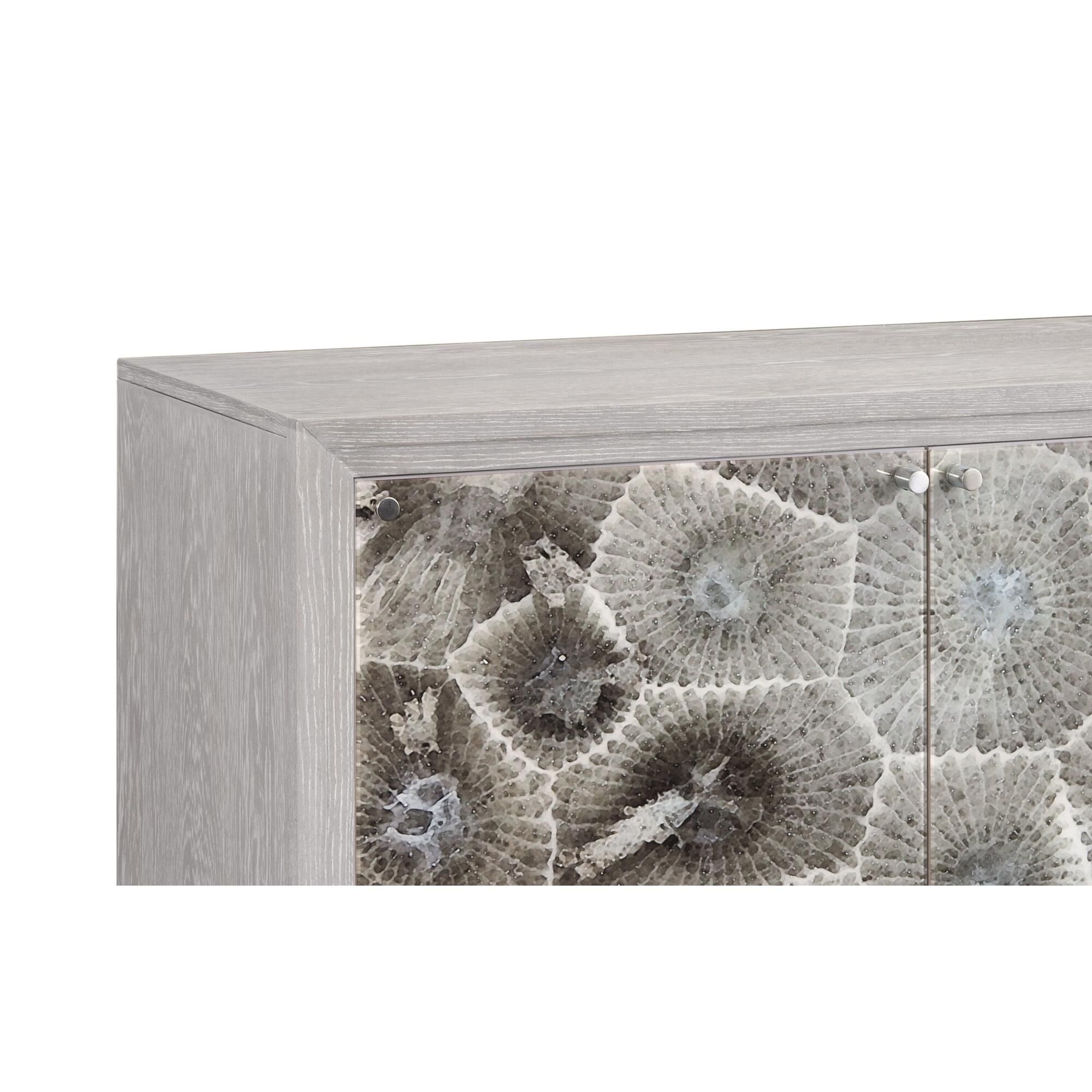 Peninsula 46 Inch Storage Cabinet by Bassett Mirror Company