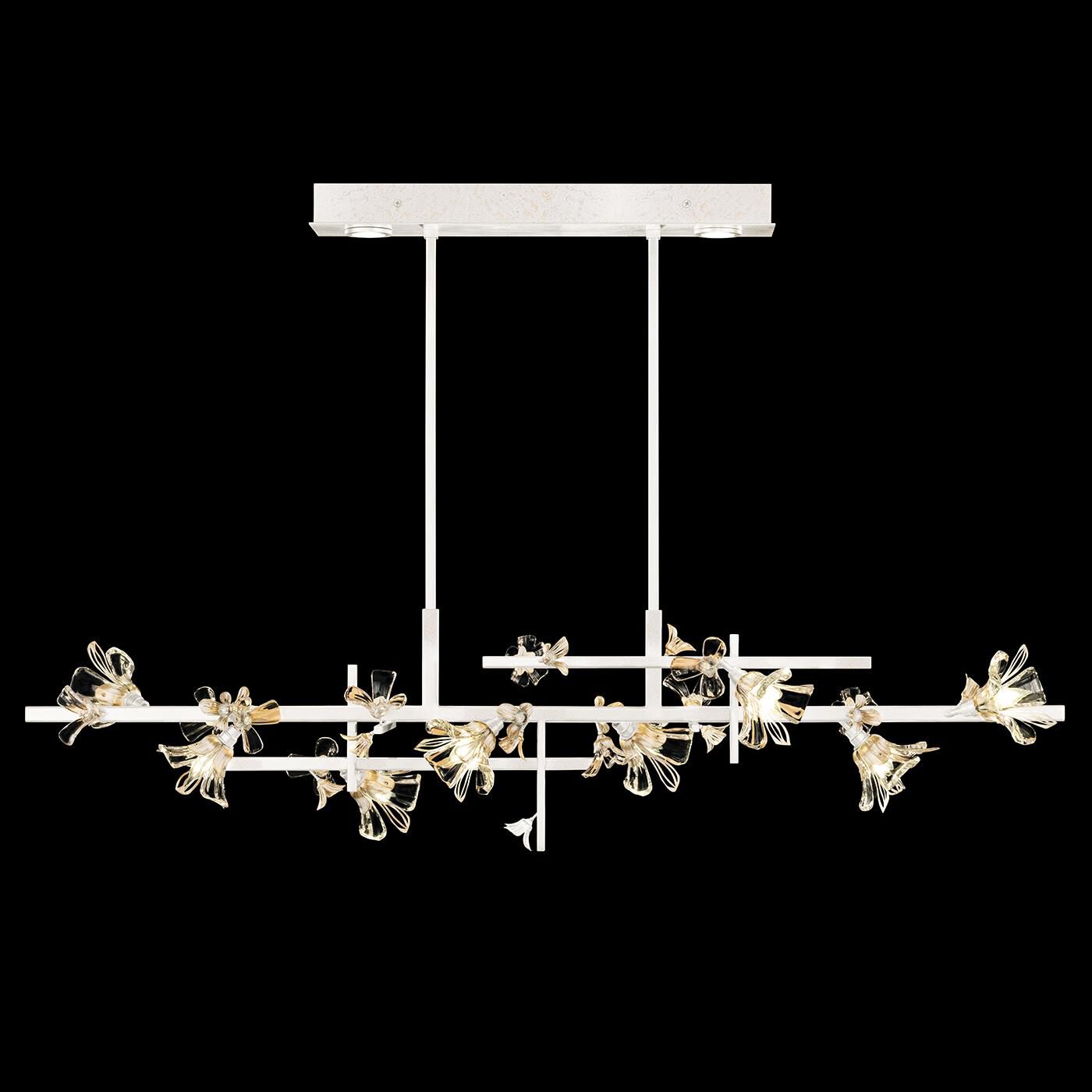 Azu Linear Suspension Light by Fine Art Handcrafted Lighting