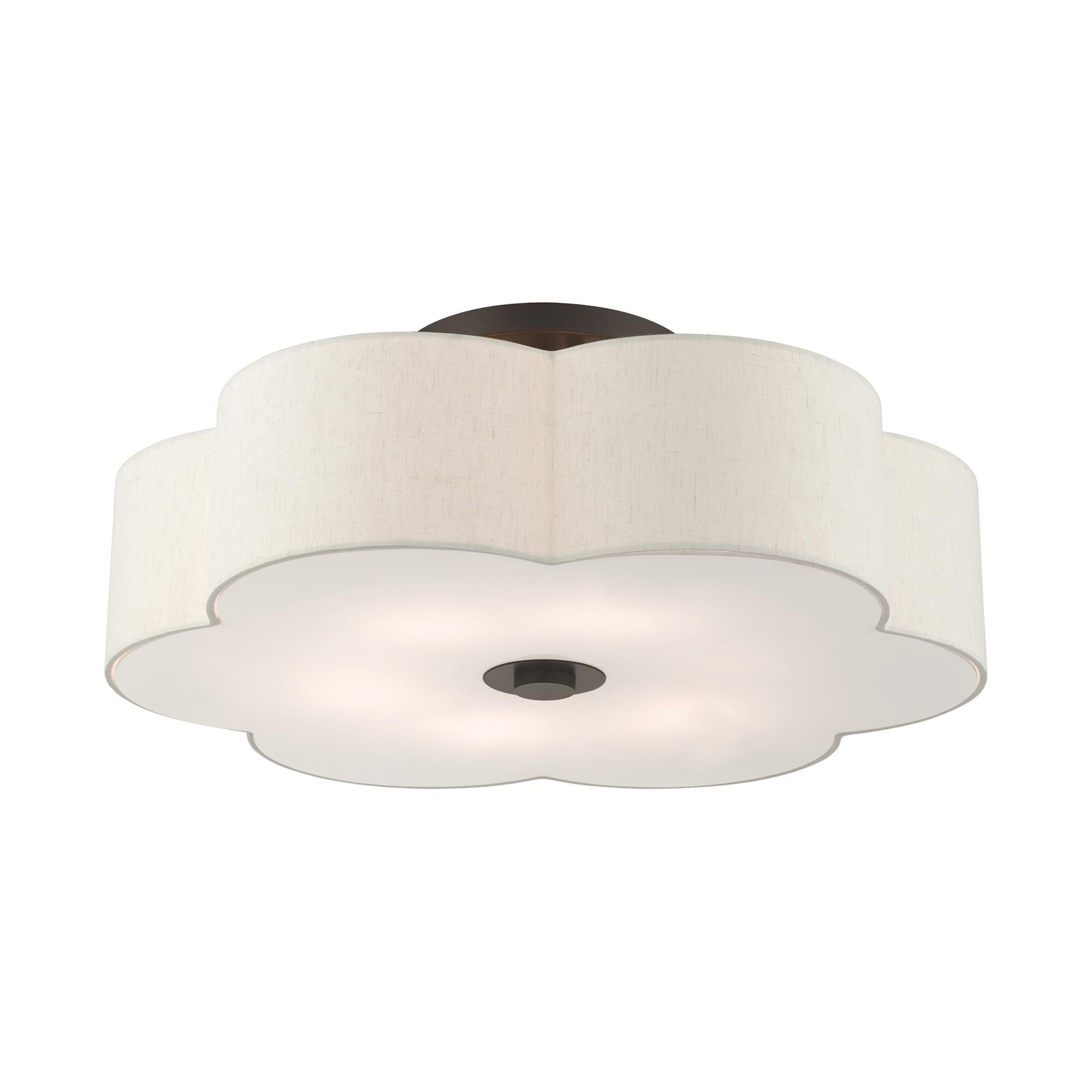 Solstice 6 Light Semi Flush Mount by Livex Lighting