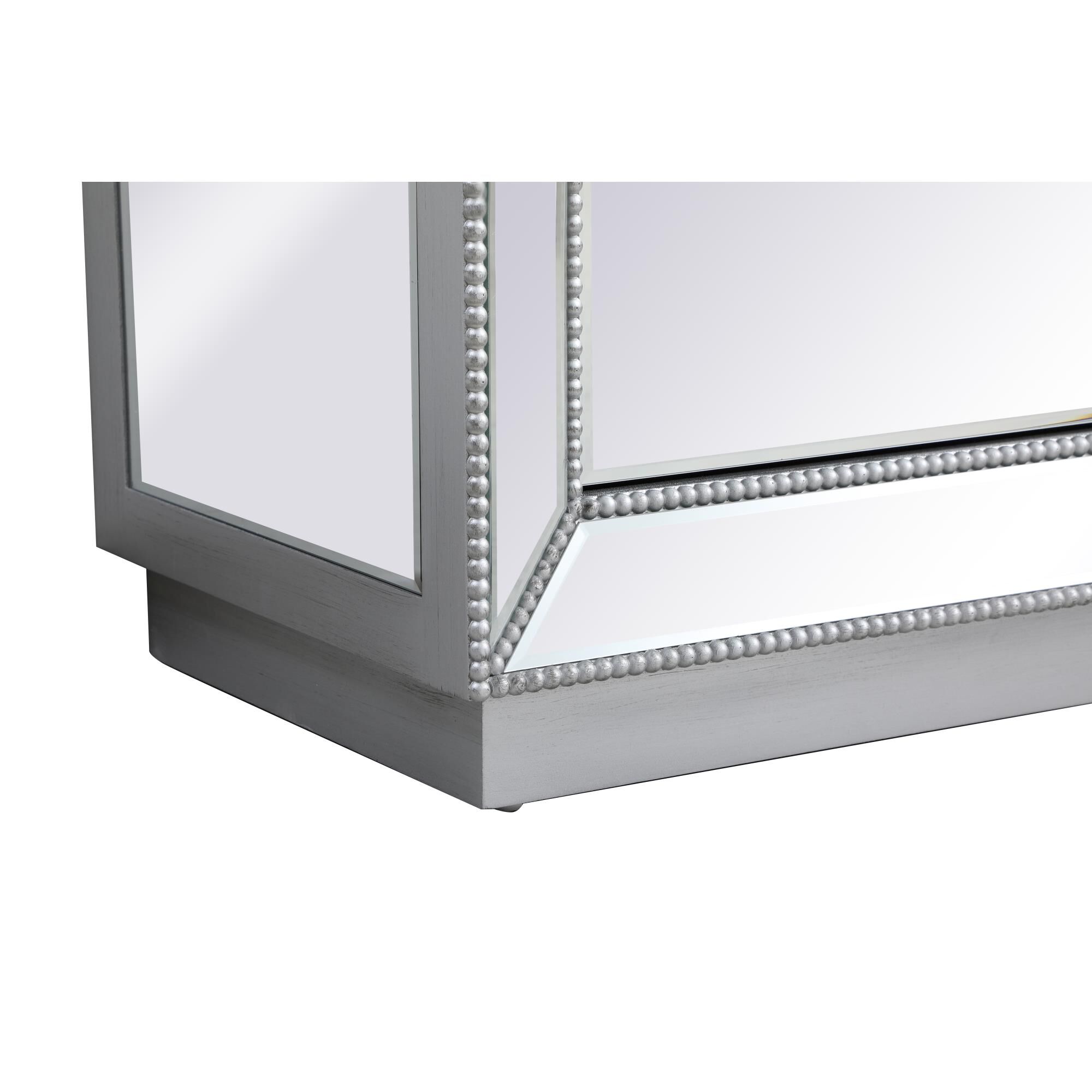 Shown in Antique Silver finish