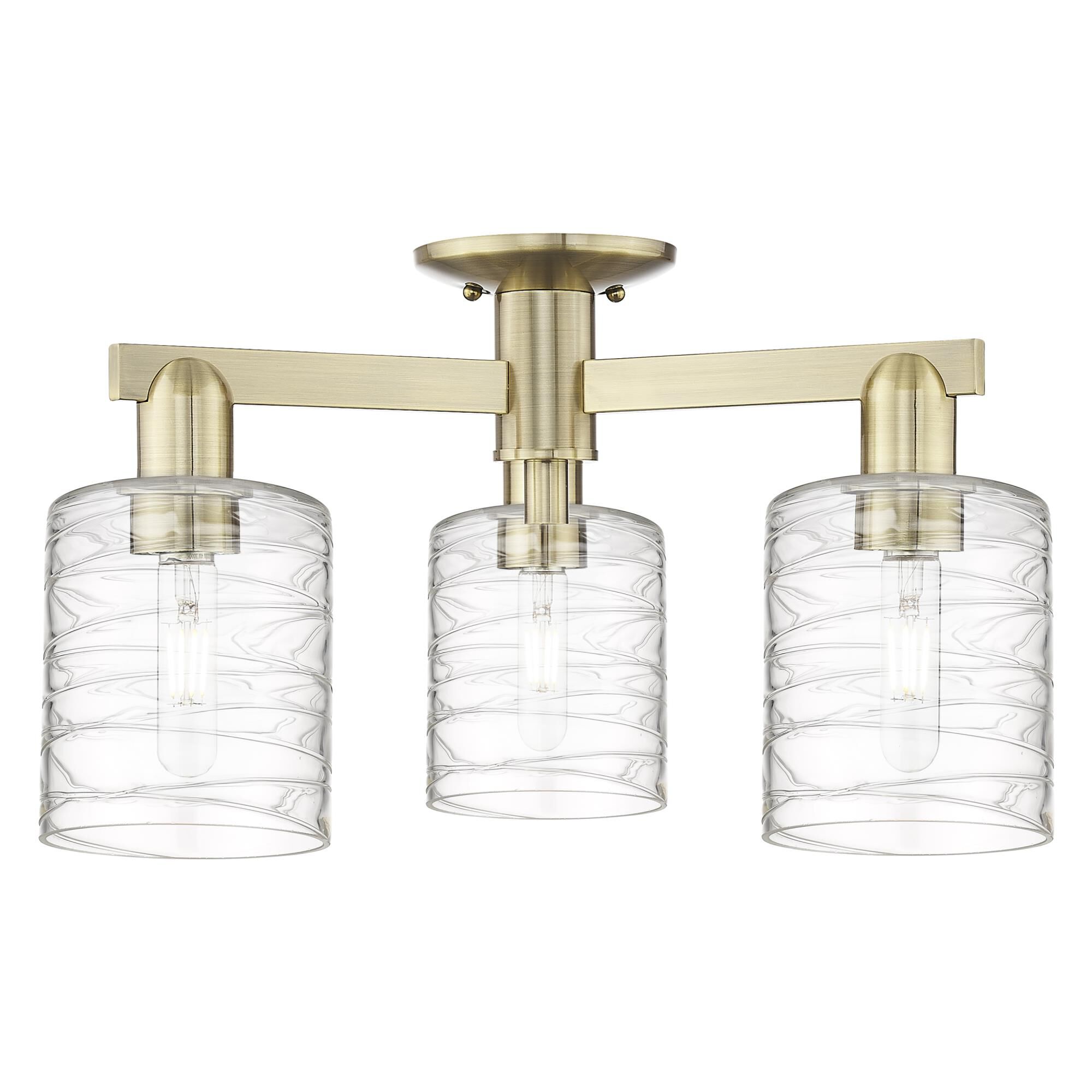 Bruno Marashlian Cobbleskill 23 Inch Semi Flush Mount by Innovations Lighting