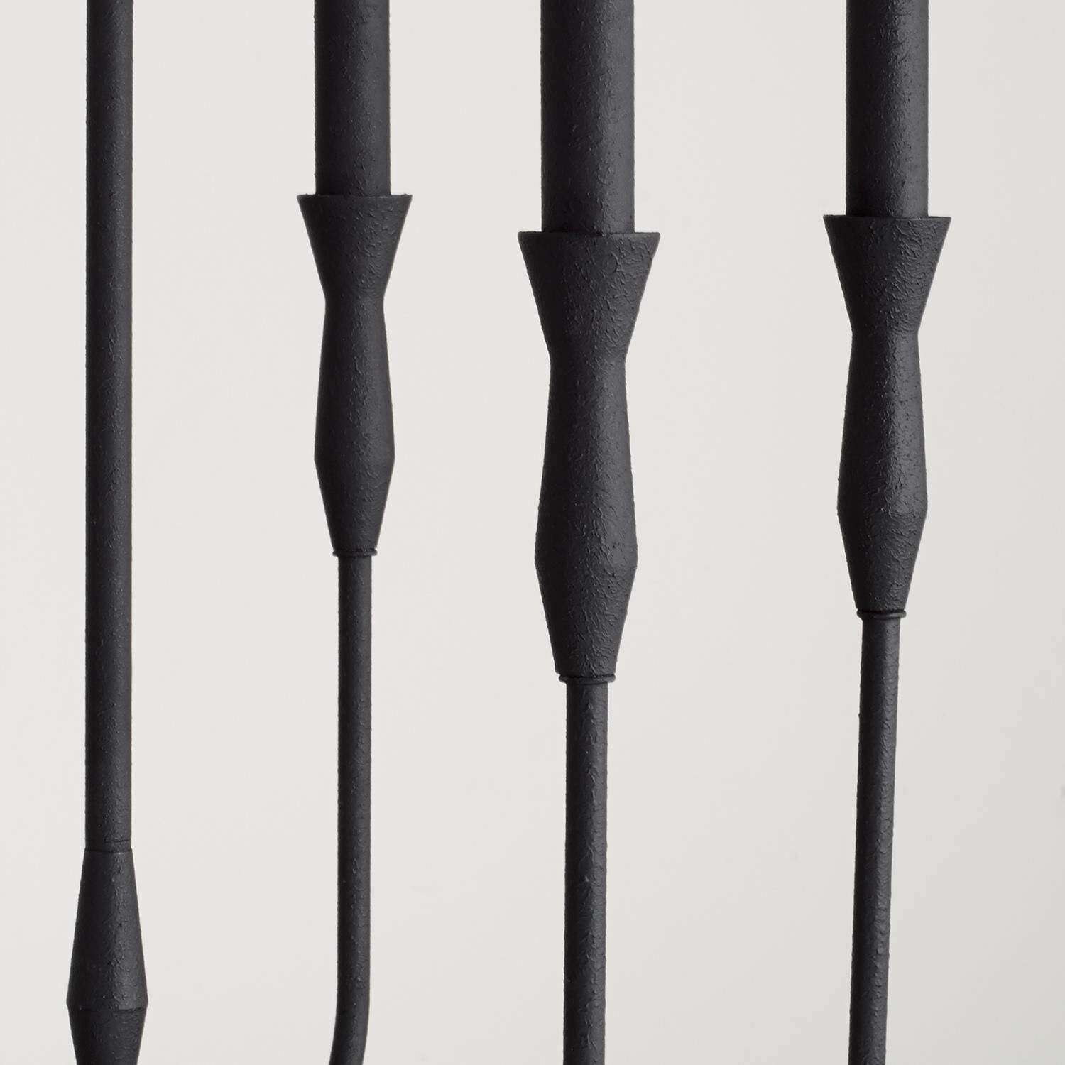 Shown in Textured Black finish